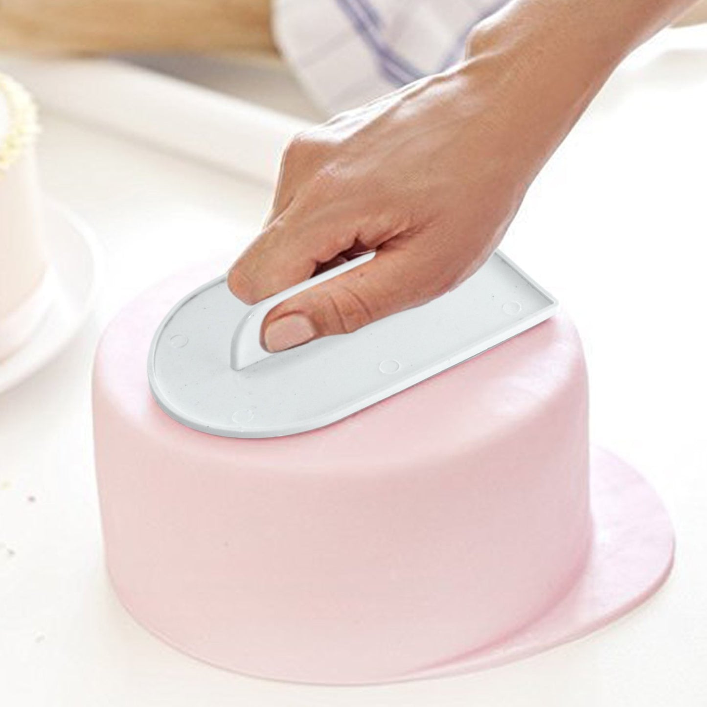 4689 Plastic Cake Candy Pastry Decorating Baking Icing Smoother - Happy Price - Image 3