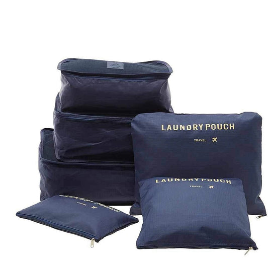Cloth Organizer Pouch Laundry Zipper Bags (6 Pcs) - Happy Price - Image 1