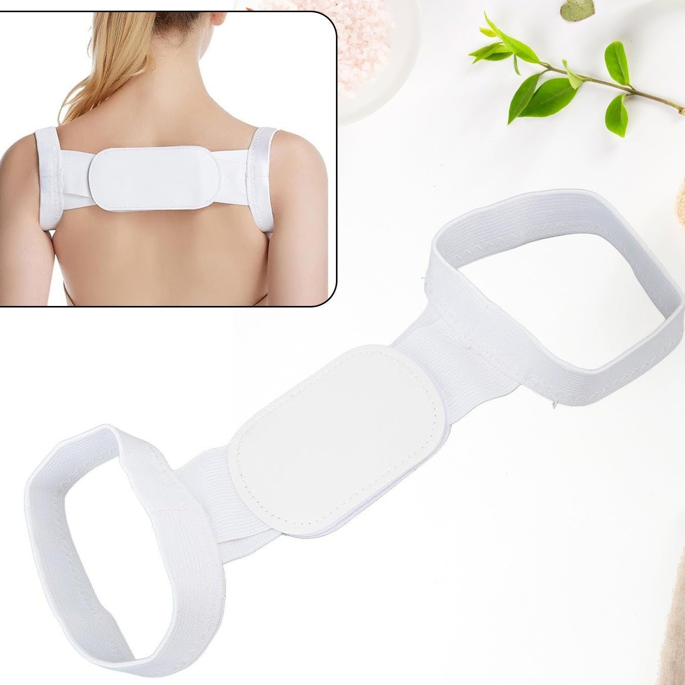 Adjustable Back Posture Corrector for Adults & Children - Shoulder Support Belt