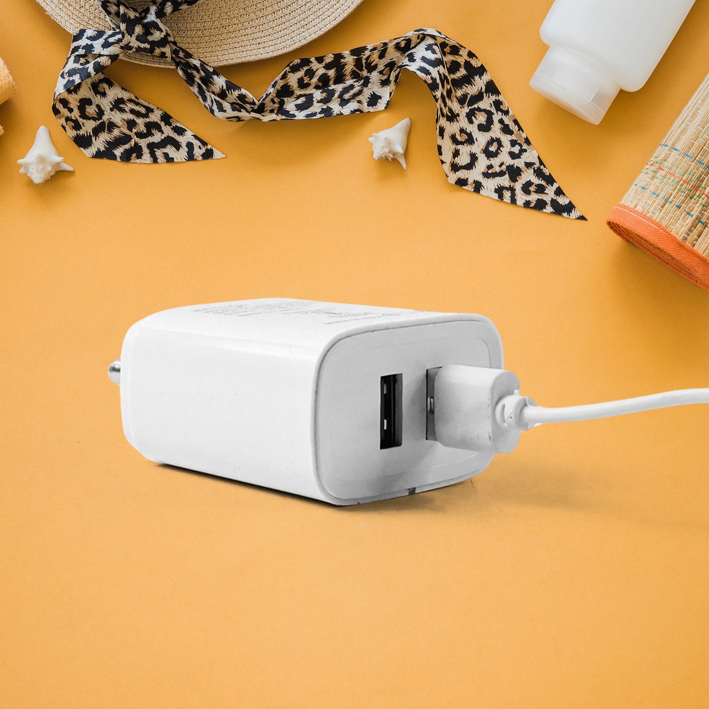 Iball Dual Usb Wall Charger 5v3.1a  High-speed Dual Port Fast Charging Adapte (1 Pc) - Happy Price - Image 3