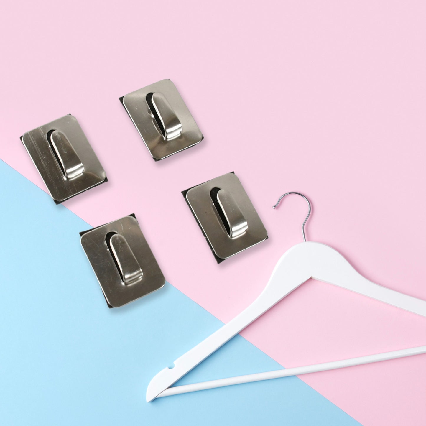 Self- Adhesive Hooks Heavy Duty Wall Hooks Hangers Stainless Steel Waterproof Sticky Hooks For Hanging Robe Coat Towel Kitchen Bathroom And. - Happy Price - Image 5