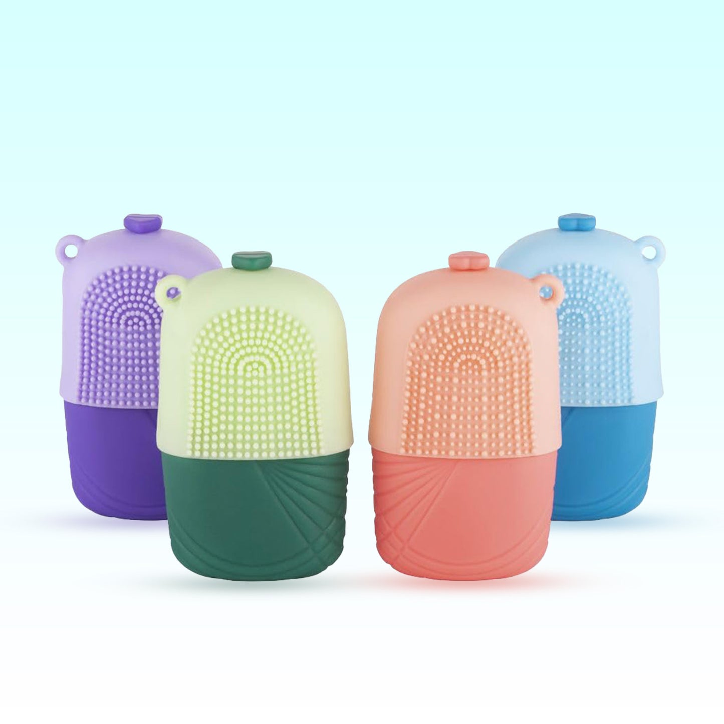Ice Roller  Scrubber For Face  Face Massager  Reusable Silicone Facial Ice Roller For Glowing  Tighten Skin (1 Pc) - Happy Price - Image 4