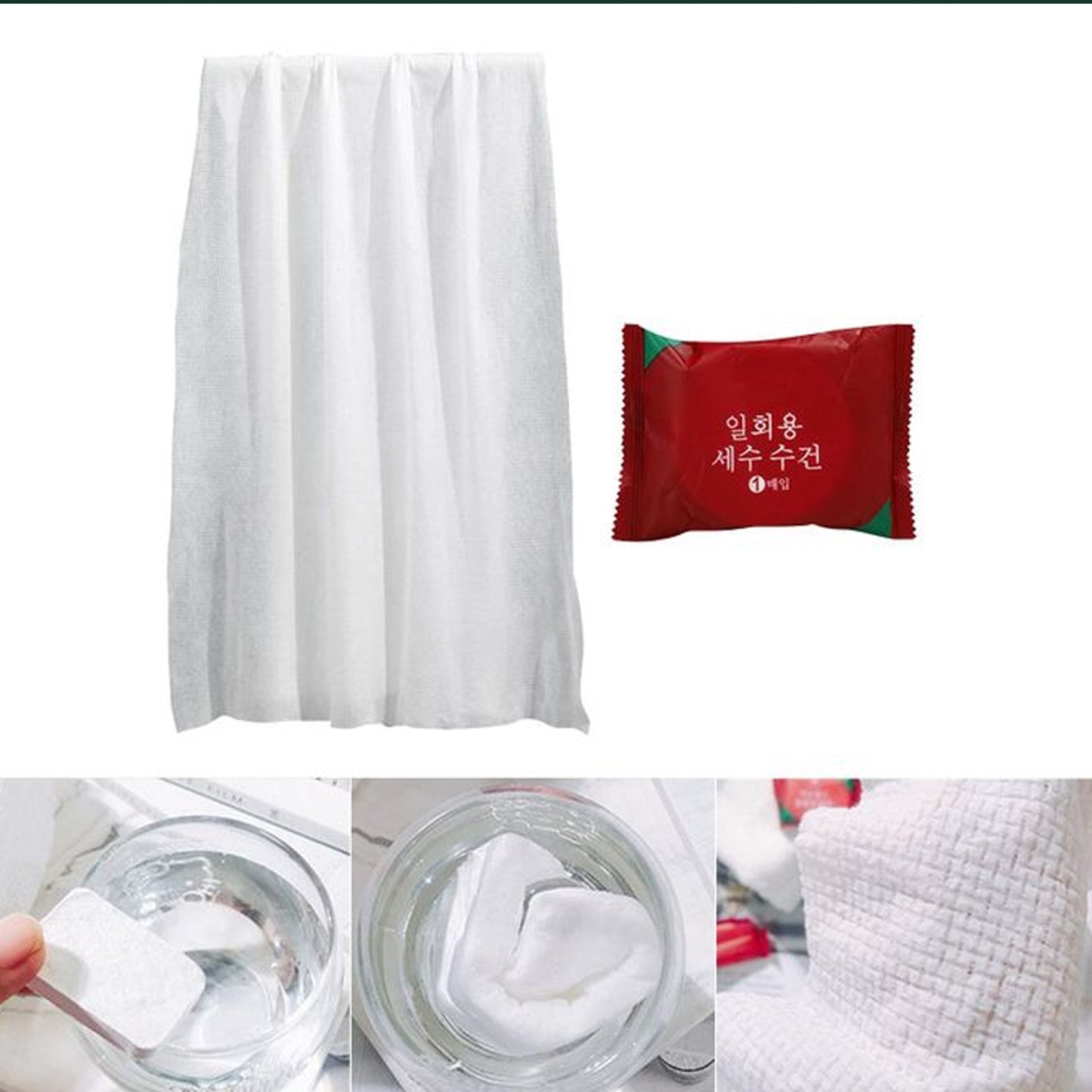 Compressed Towels Portable Disposable Compressed Cotton Coin Tissue Towel For Travel Camping Hiking Sport Beauty Salon Home Hand Wipes (28x40 Inch) - Happy Price - Image 7