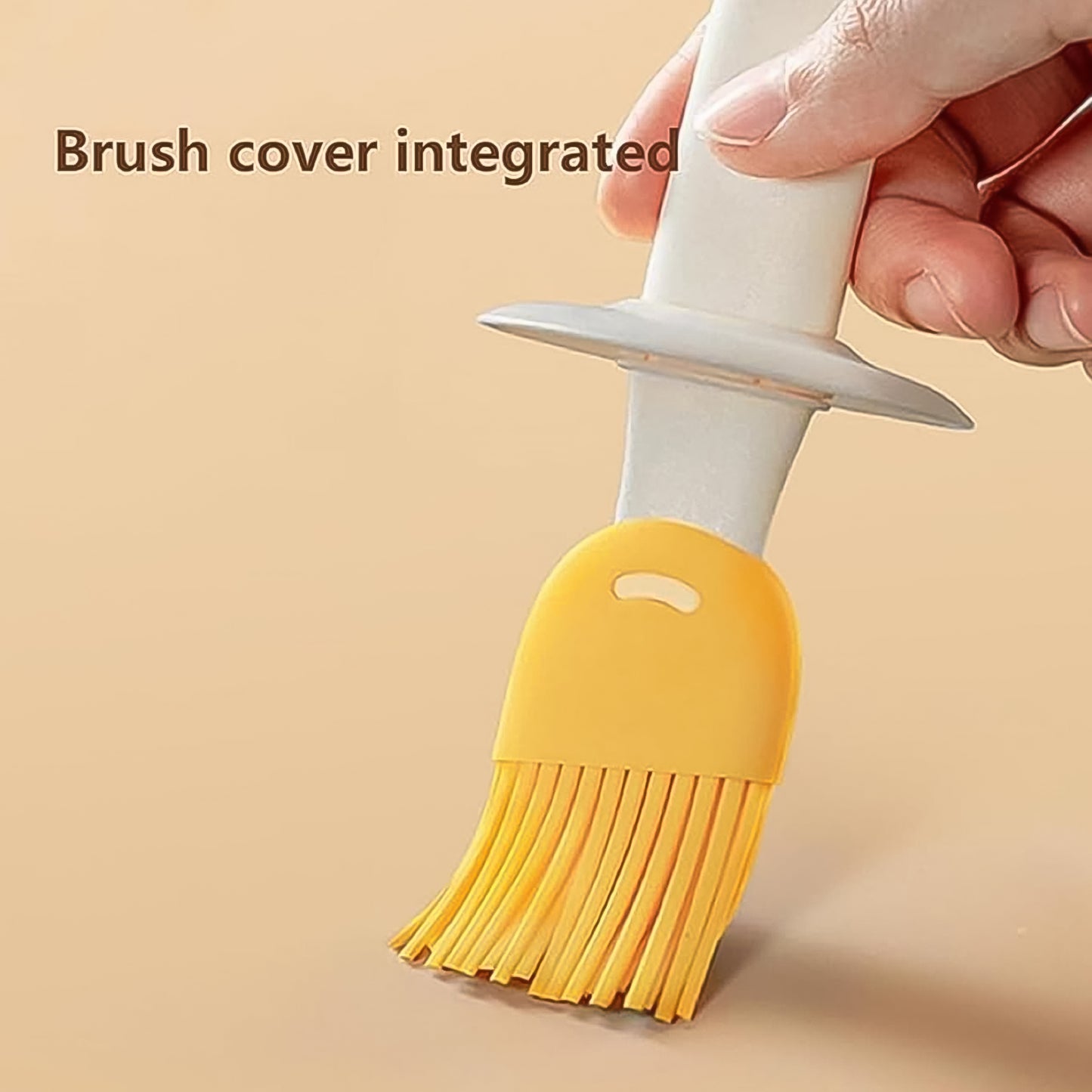 2 In 1 Oil Dispenser Bottle With Silicone Basting Brush (1 Set) - Happy Price - Image 3