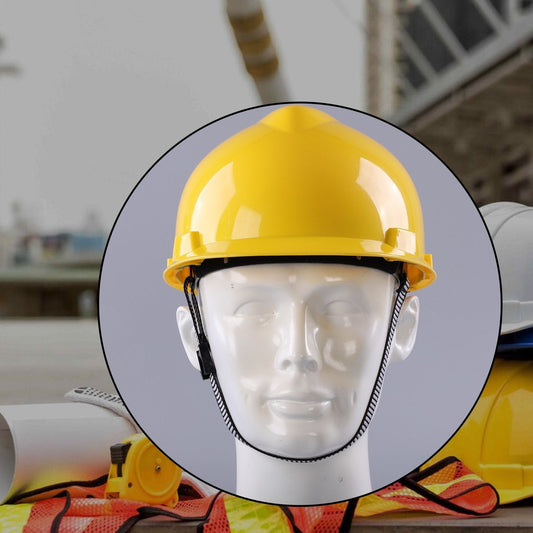 Yellow Plastic Hard Hat Construction Cap (1pc Only) - Happy Price - Image 1