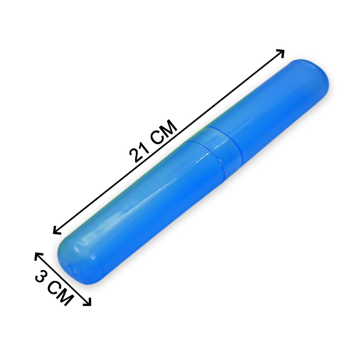 4pc Plastic Toothbrush Cover Anti Bacterial Toothbrush Container- Tooth Brush Travel Covers Case Holder Cases - Happy Price - Image 3