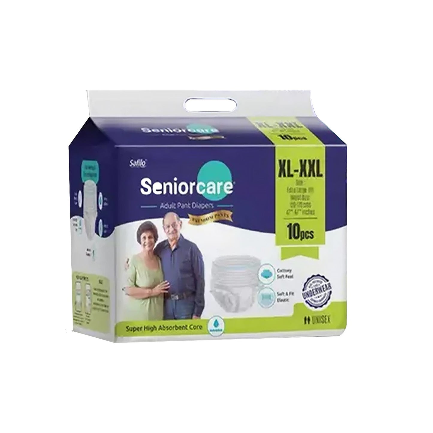 Extra Large - Xxl Senior Care Adult Pull Up Diaper Pants(Waist Size (120-170 Cm  47 -67 Inch) (104 Pcs) Adult Diapers - Xl - Xxl  (10 Pieces) - Happy Price - Image 5