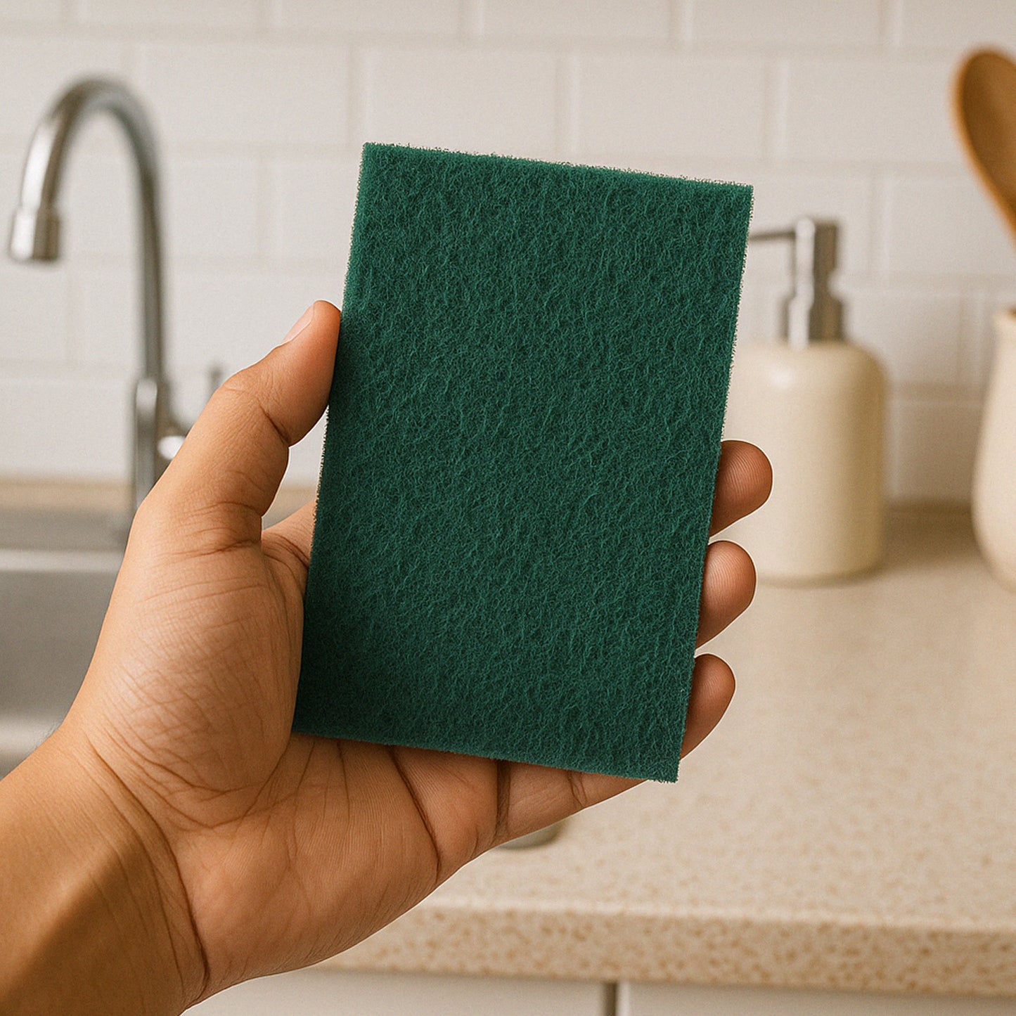 Pro Clean Heavy-duty Kitchen Scrubber Pad  4x6 Inch (1 Pc) - Happy Price - Image 6