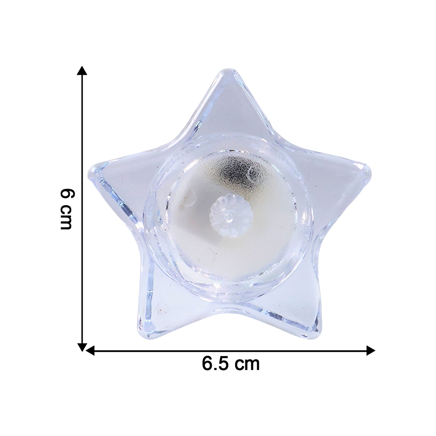 Set of 4 Star-Shaped LED Flameless Candles - Happy Price - Image 3