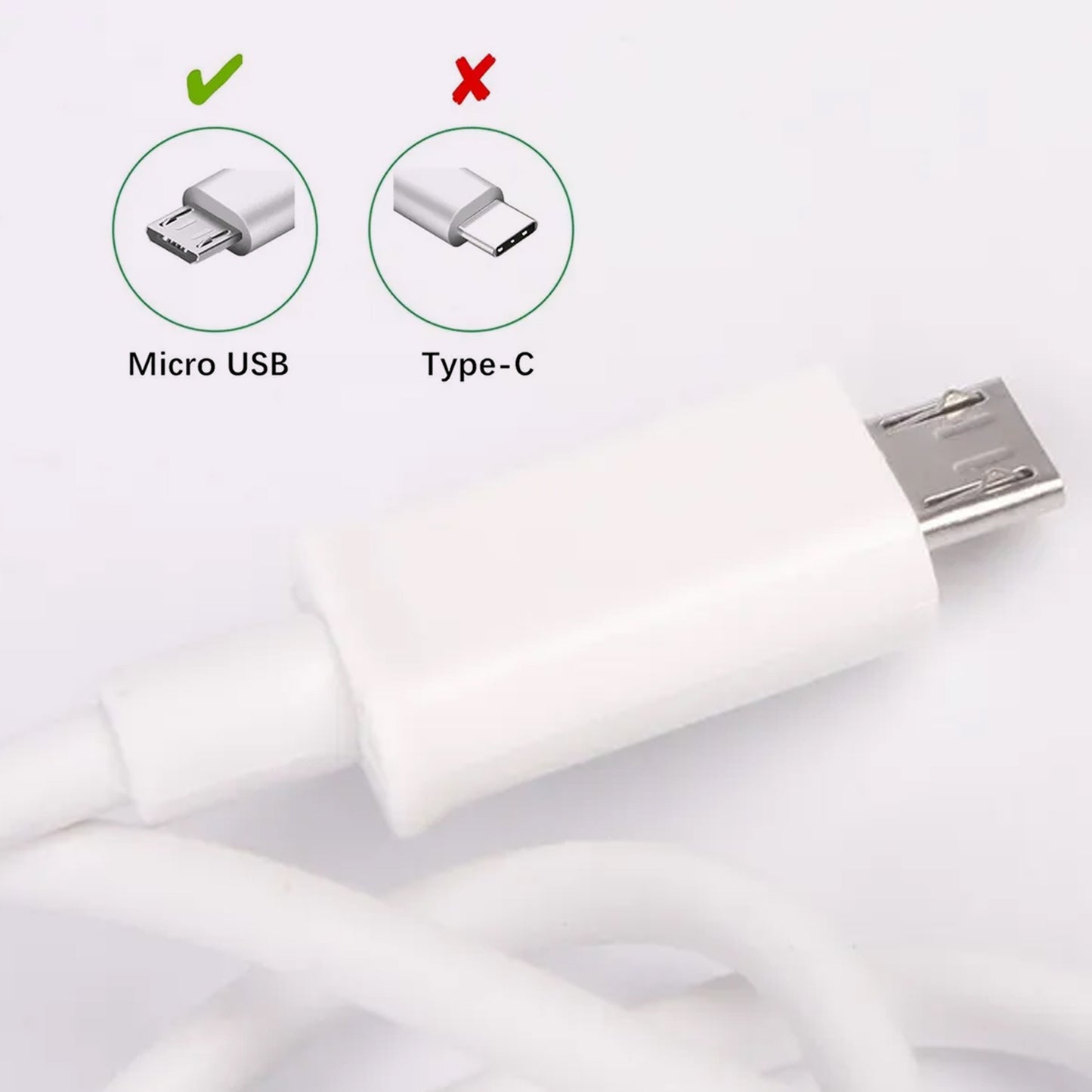 6485 Fast Charging For Android  Data Transfer Extra Tough Long Micro Cable For All Compatible Smartphone And Tablets - Happy Price - Image 3
