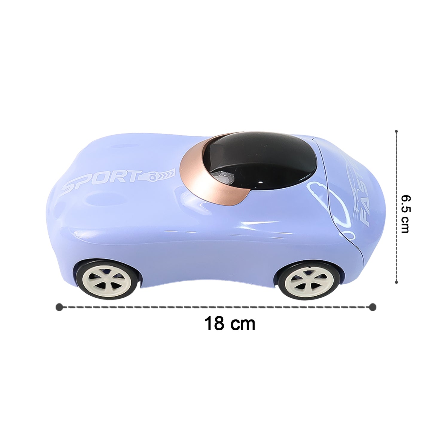 Car Shape Water Bottle With Built-in Straw 280ml (1 Pc) - Happy Price - Image 5