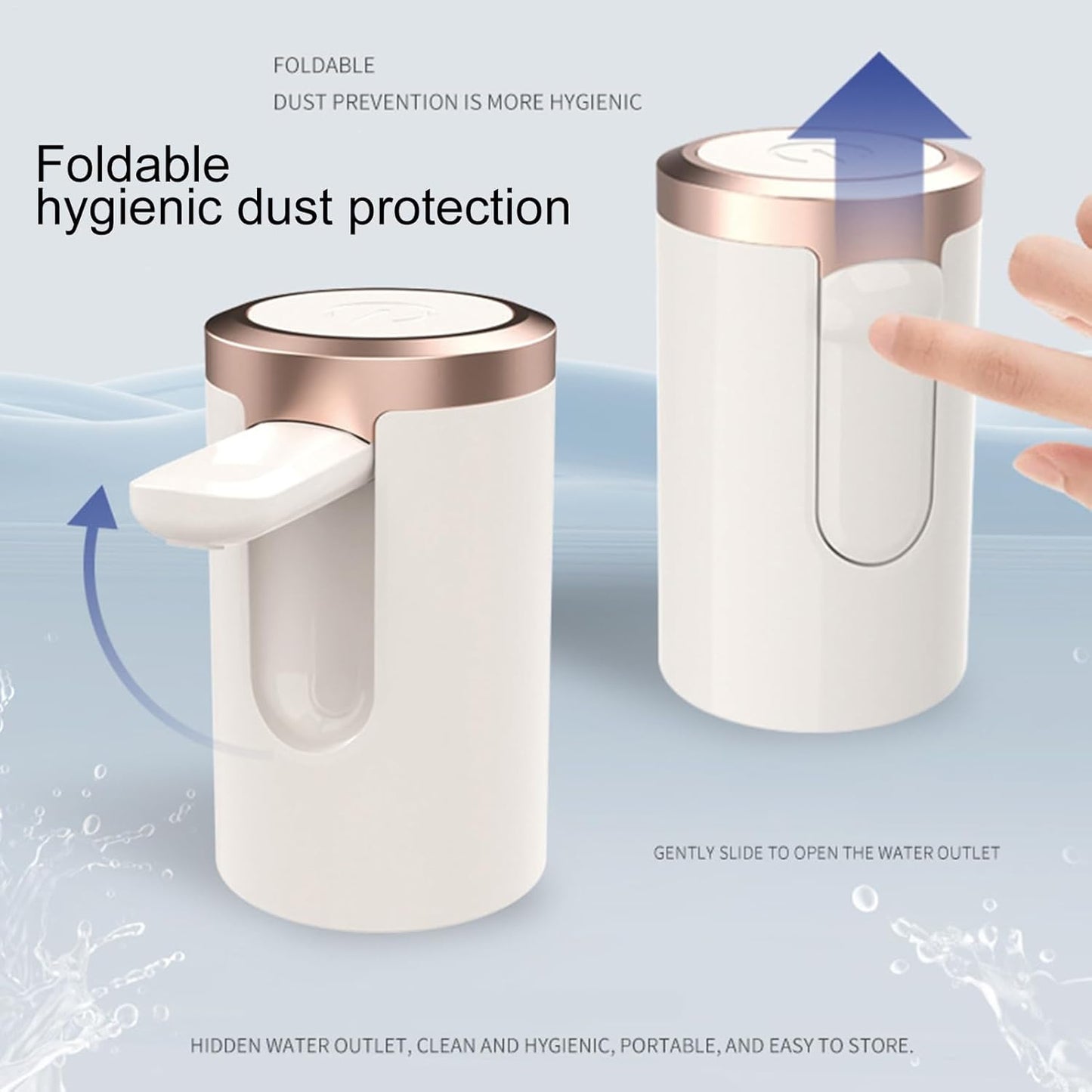 USB Rechargeable Water Dispenser Pump for 20 Litre Bottles (1 Pc)