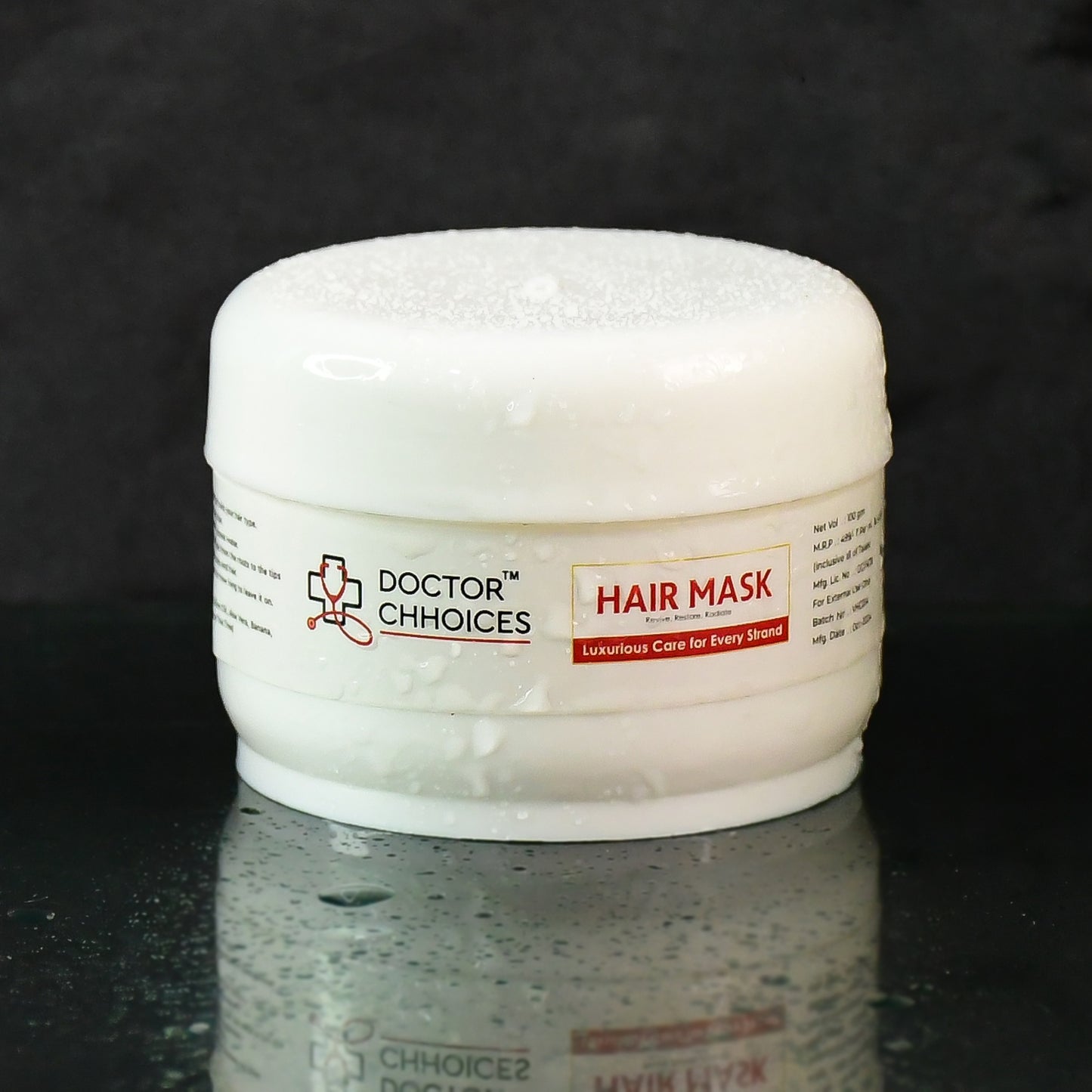 Doctor Chhoices Nourishing Hair Mask 100g for Dry & Frizzy Hair (1 Pc)
