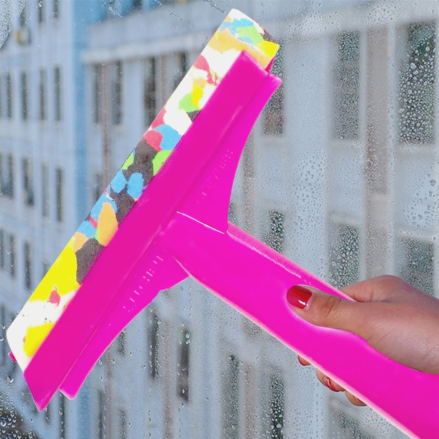 Durable Foam Head Floor Wiper with Stainless Steel Handle for Home & Kitchen - Happy Price - Image 2