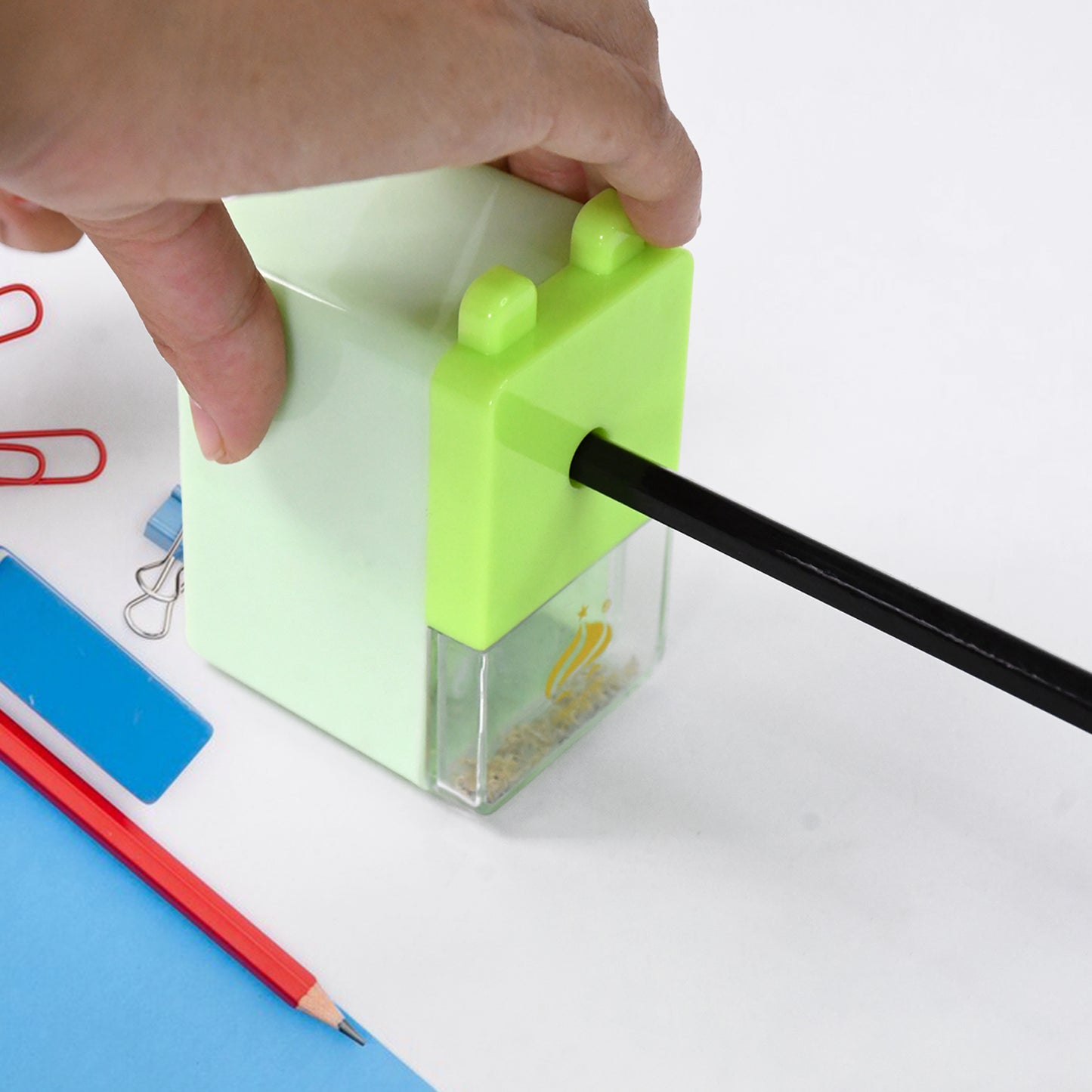 Table Sharpener-pencil  Sharpener For Pencil Sharpener Machine (1 Pc) - Happy Price - Image 4