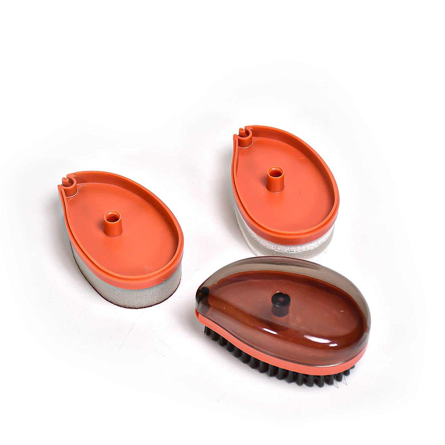 Plastic Wet And Dry Brush For Home  (Multicolor 3 Units) - Happy Price - Image 2