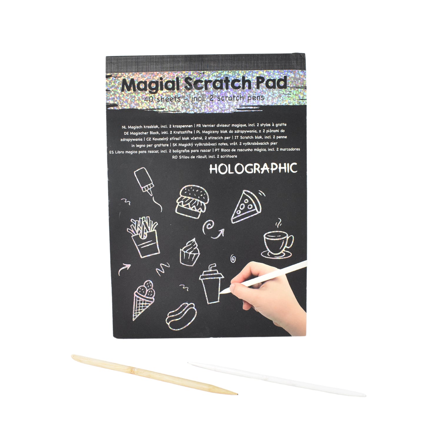 Magical Scratch Art Book For Gifts Girls  Boys (40 Sheet) - Happy Price - Image 4