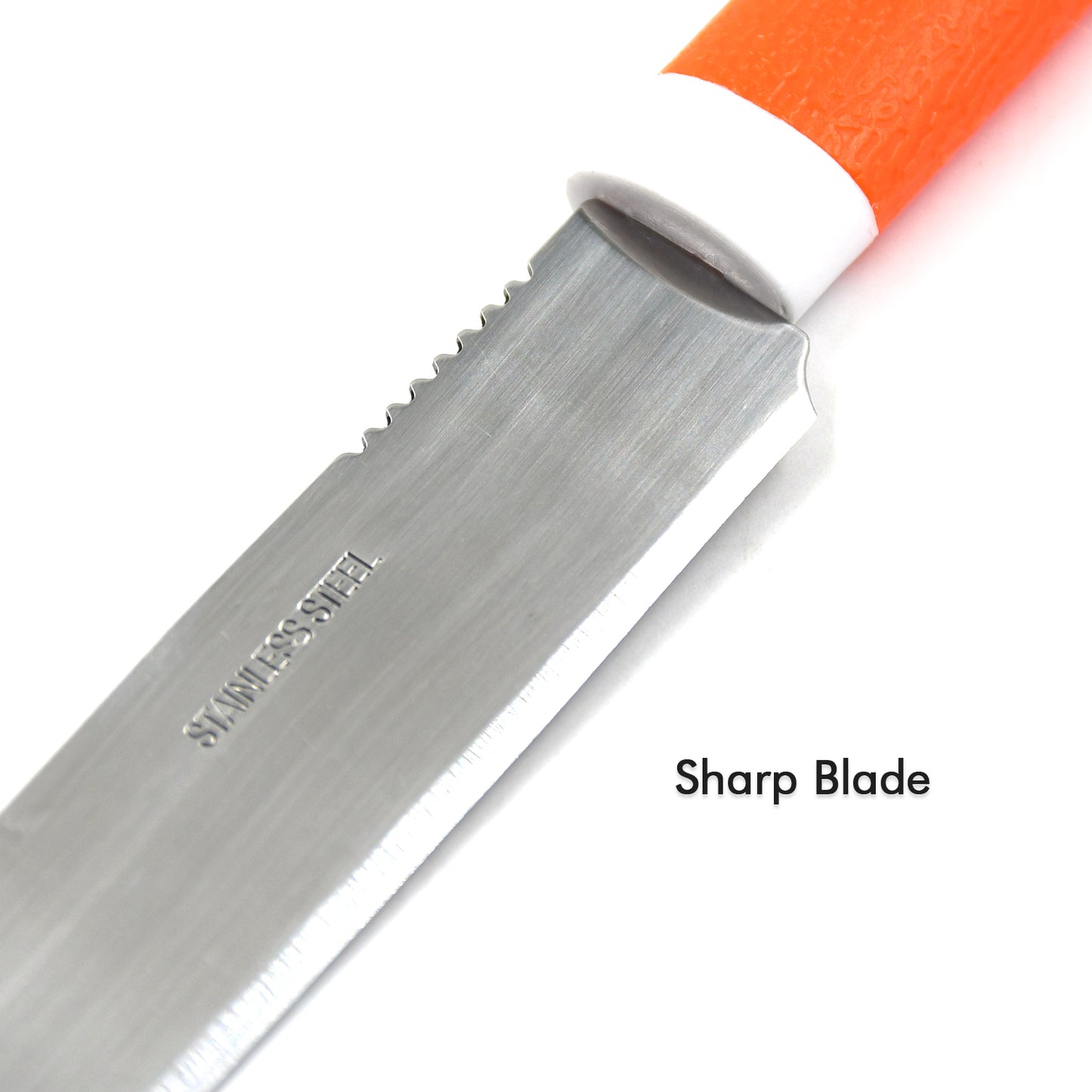 Stainless Steel Knife For Kitchen Use Knife Set Knife  Non-slip Handle With Blade Cover Knife - Happy Price - Image 6
