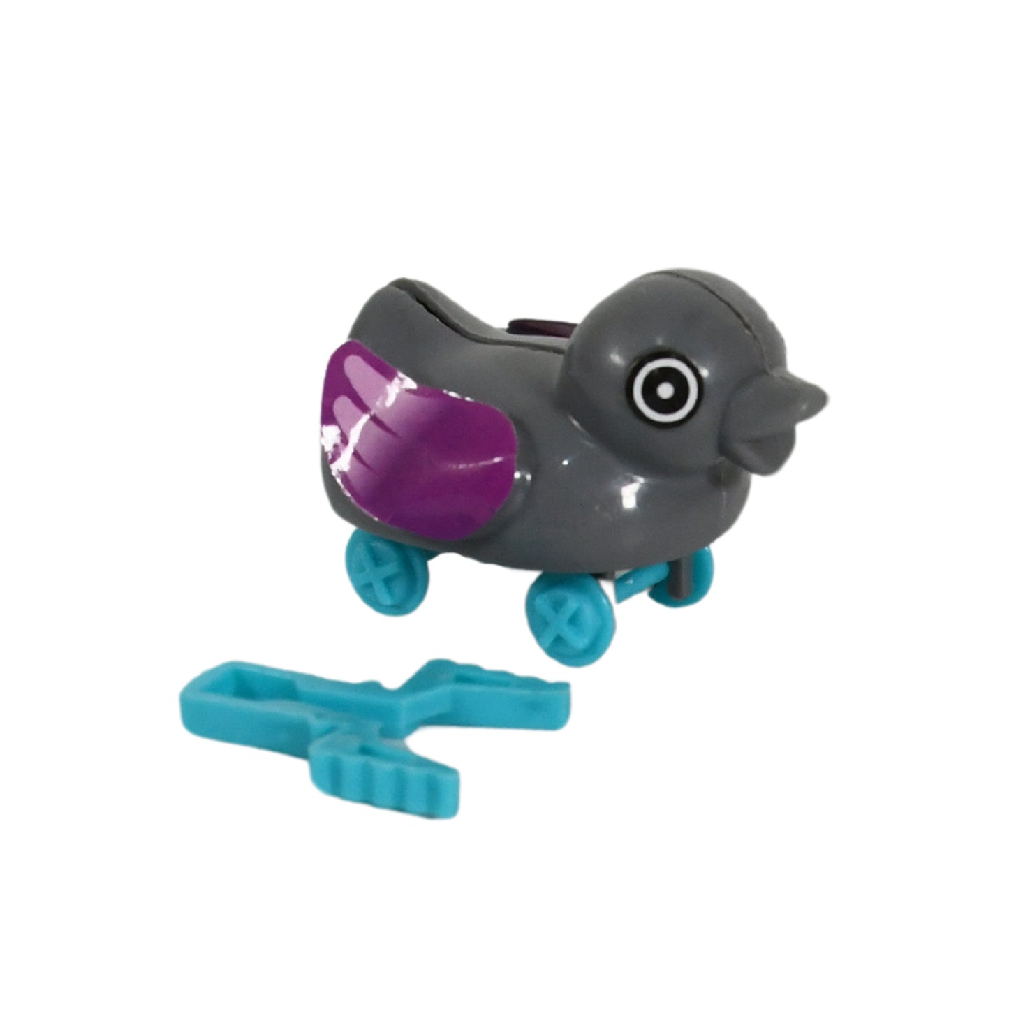 Small Push Back Duck Toy Ejectable Spring Tail Duck Small Diy Duck Toy - Happy Price - Image 3