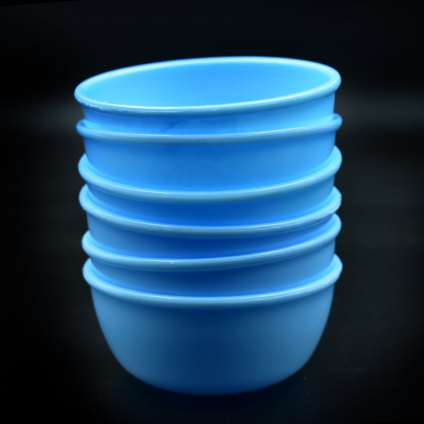 Small Plastic Bowl Set Microwave Safe Unbreakable Set Of 6 - Happy Price - Image 4