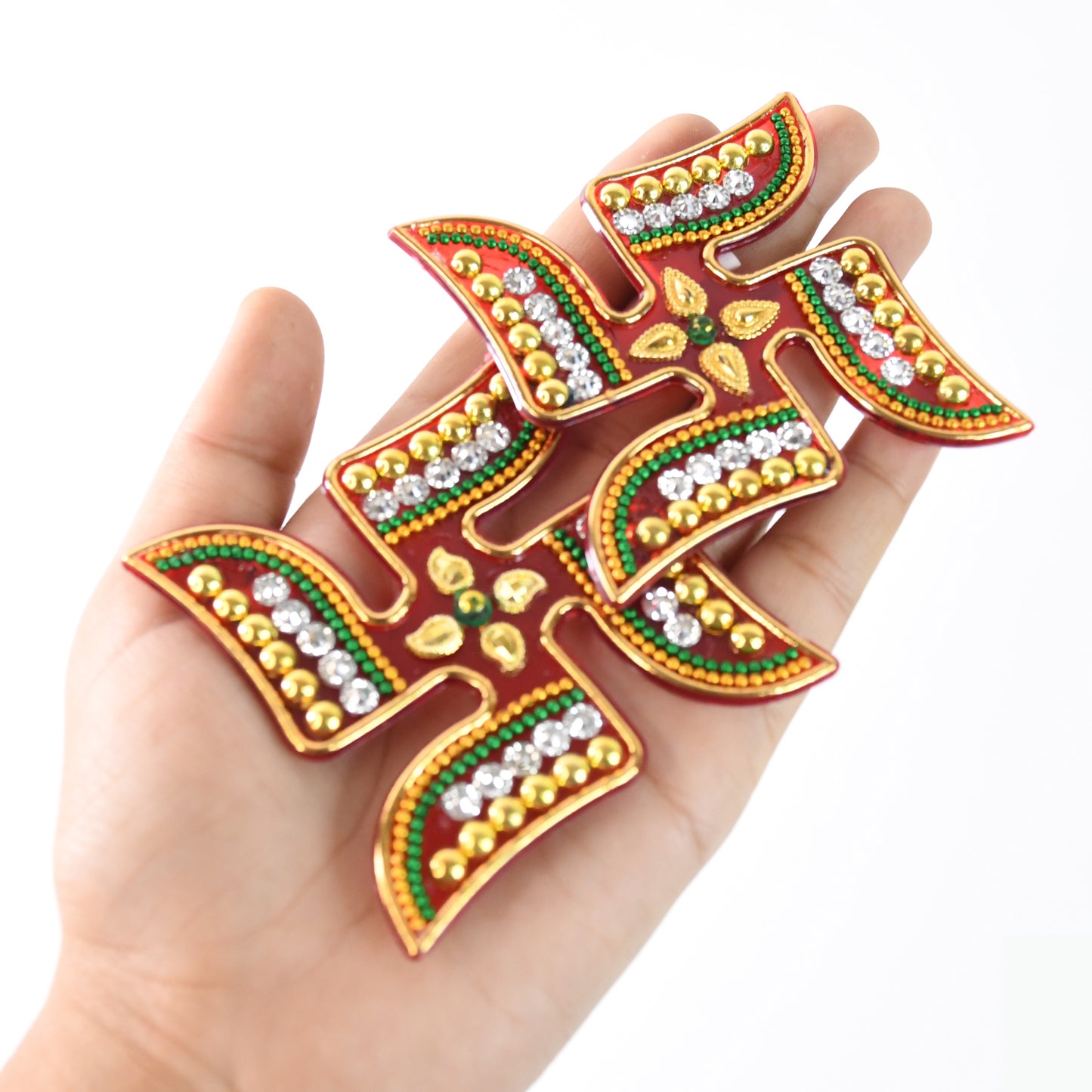 Decorative Swastik Sticker (2pc Set) - Happy Price - Image 7