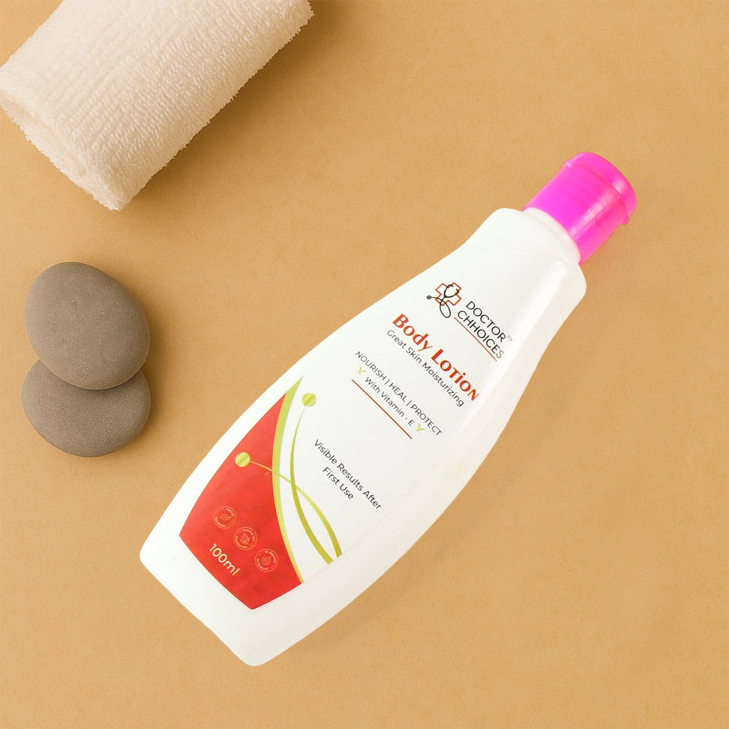 Doctor Choices Vitamin E Enriched Body Lotion, 100ml - Daily Hydration