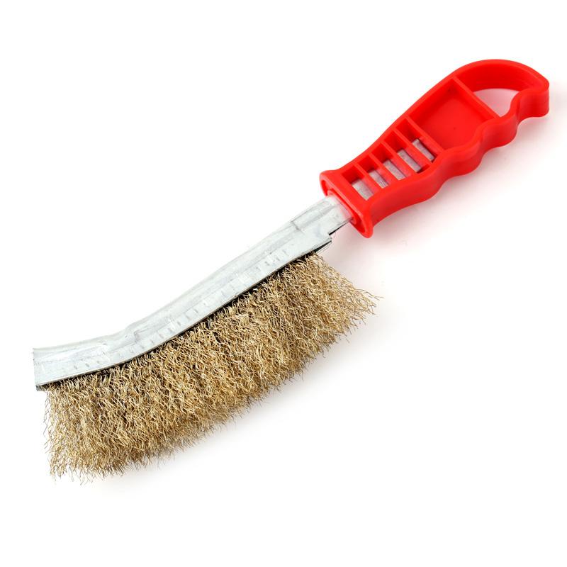 Stainless Steel Wire Hand Brush Metal Cleaner Rust Paint Removing Tool - Happy Price - Image 6