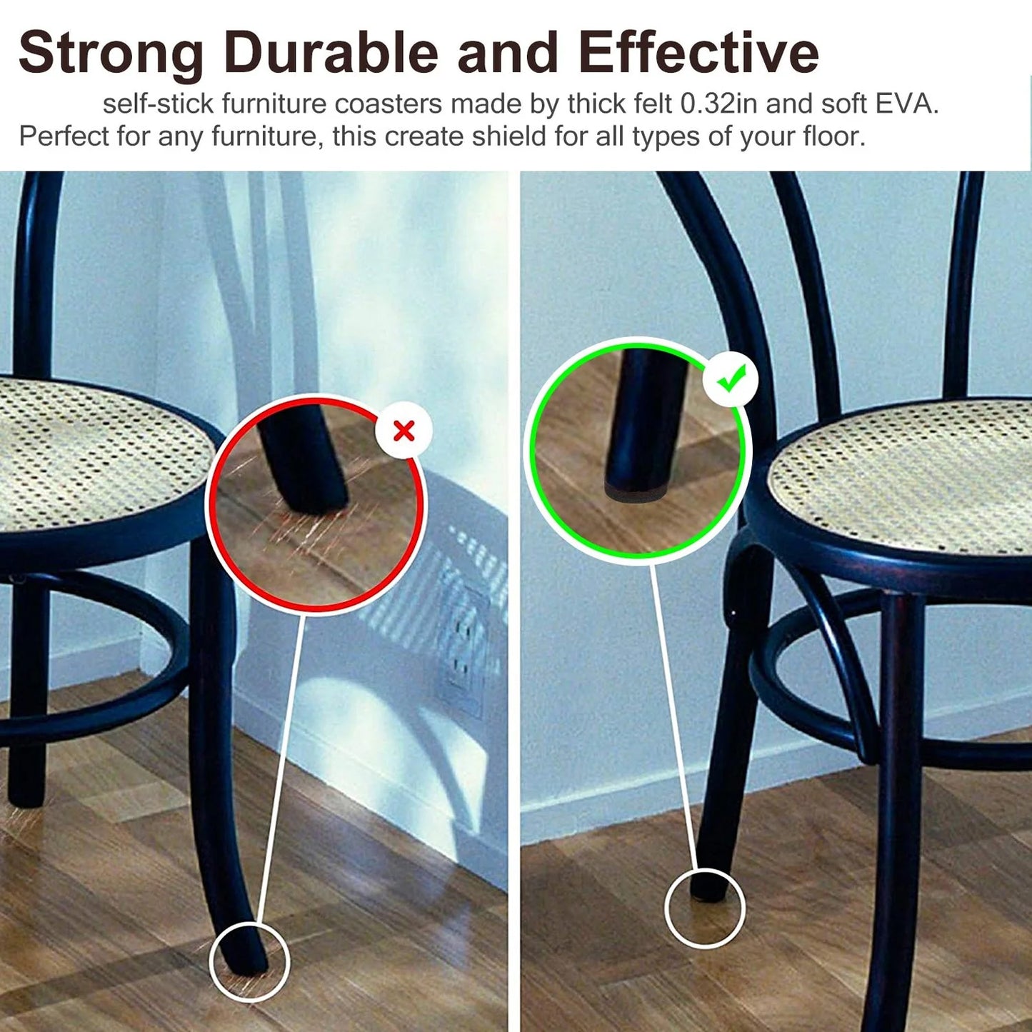 Furniture Protection Pad (8 Pcs Set) - Happy Price - Image 3