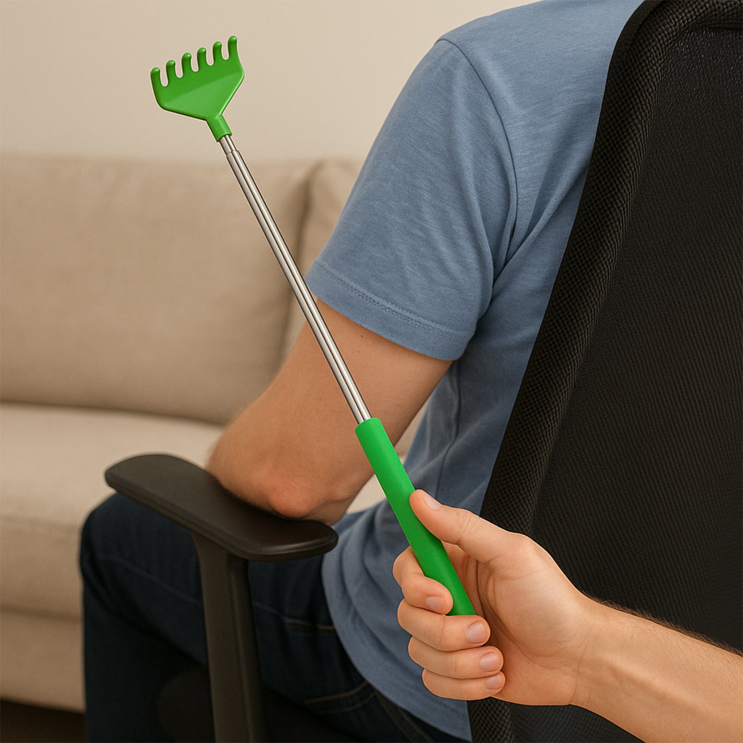 Khujli Stick  57 Cm Long Telescopic Back Scratcher (1 Pc) - Happy Price - Image 6