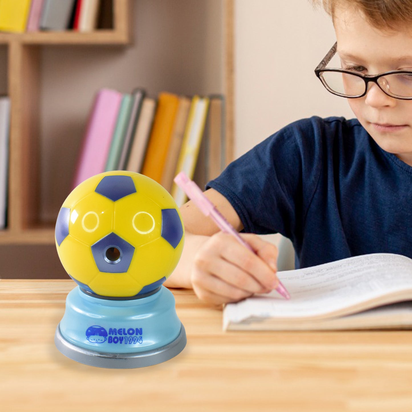 Football Design Pencil Sharpener (1 Pc) - Happy Price - Image 2