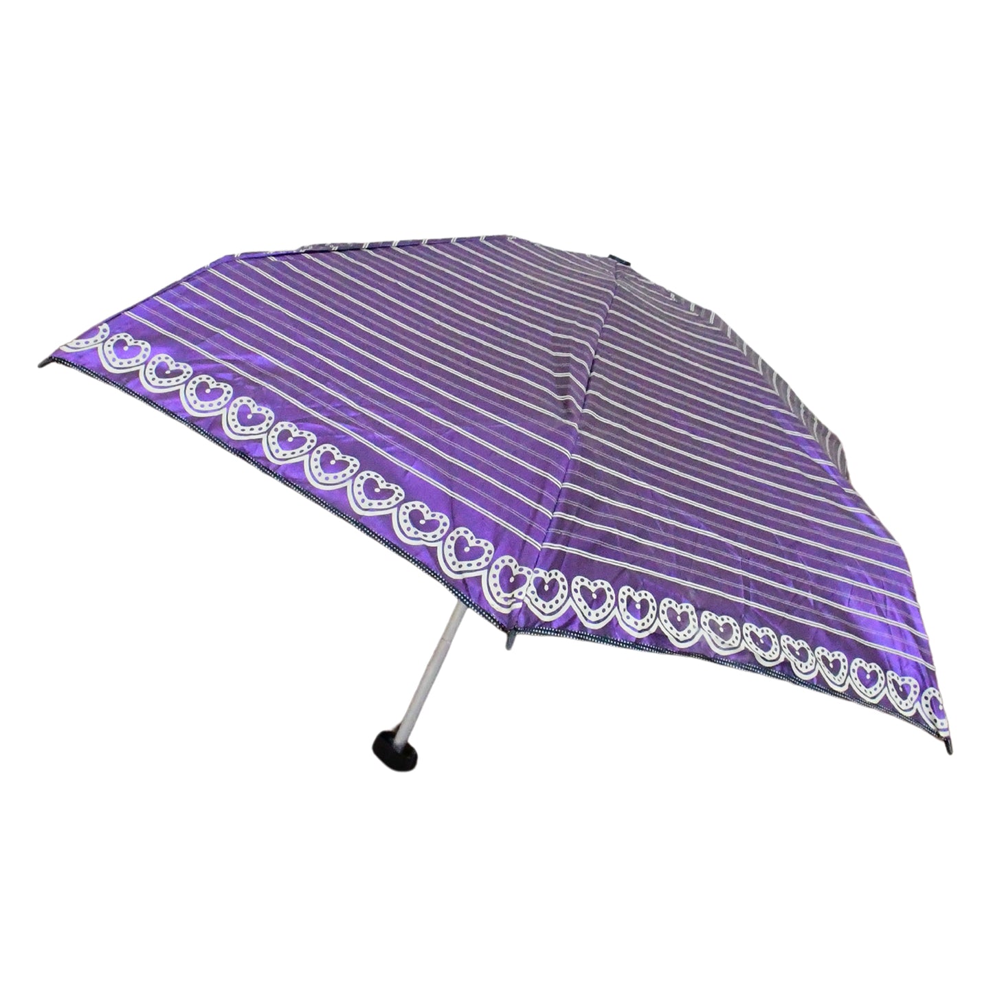 3-fold  5 Floor Sun Protective Solid Foldable Umbrella (1 Pc) - Happy Price - Image 4