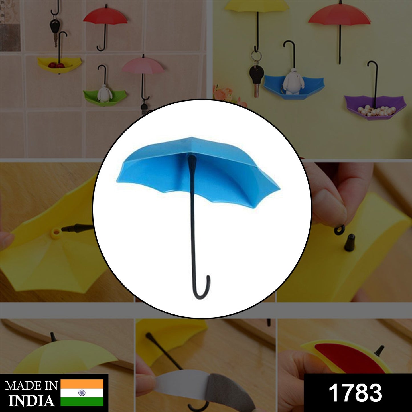 Colourful Umbrella Key Holder - Happy Price - Image 1