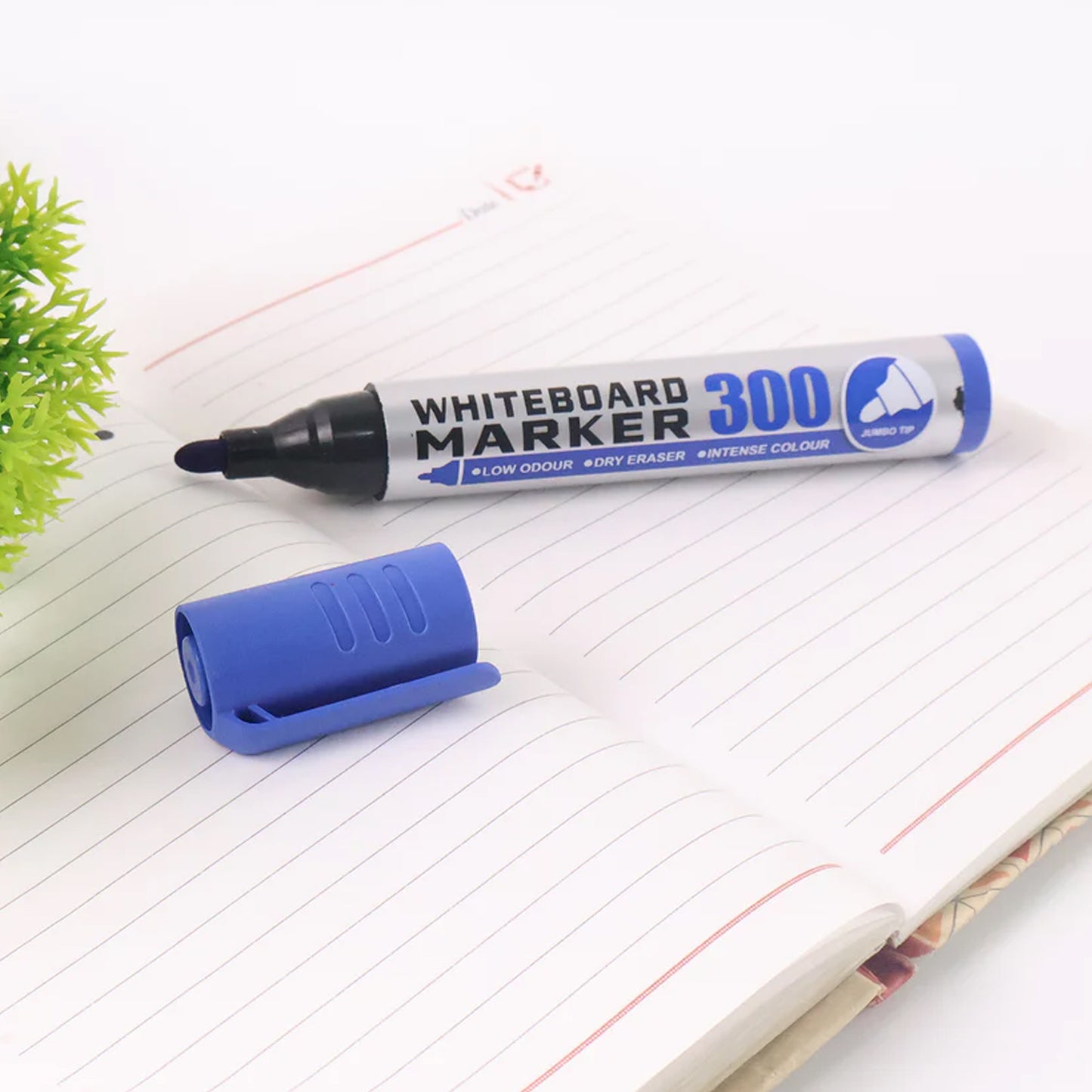 Premium Permanent Blue Marker Pen Set (6 Pcs Set) - Happy Price - Image 4