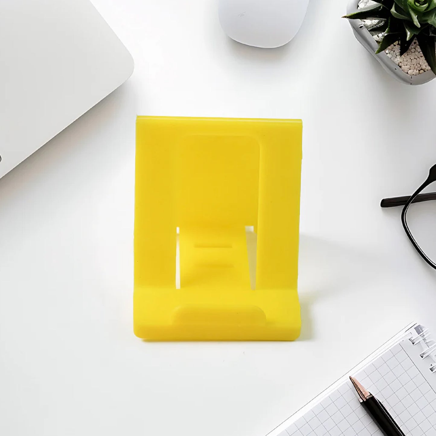 Adjustable Foldable Plastic Mobile Phone Stand (6 Pc  Mix Color) - Happy Price - Image 4