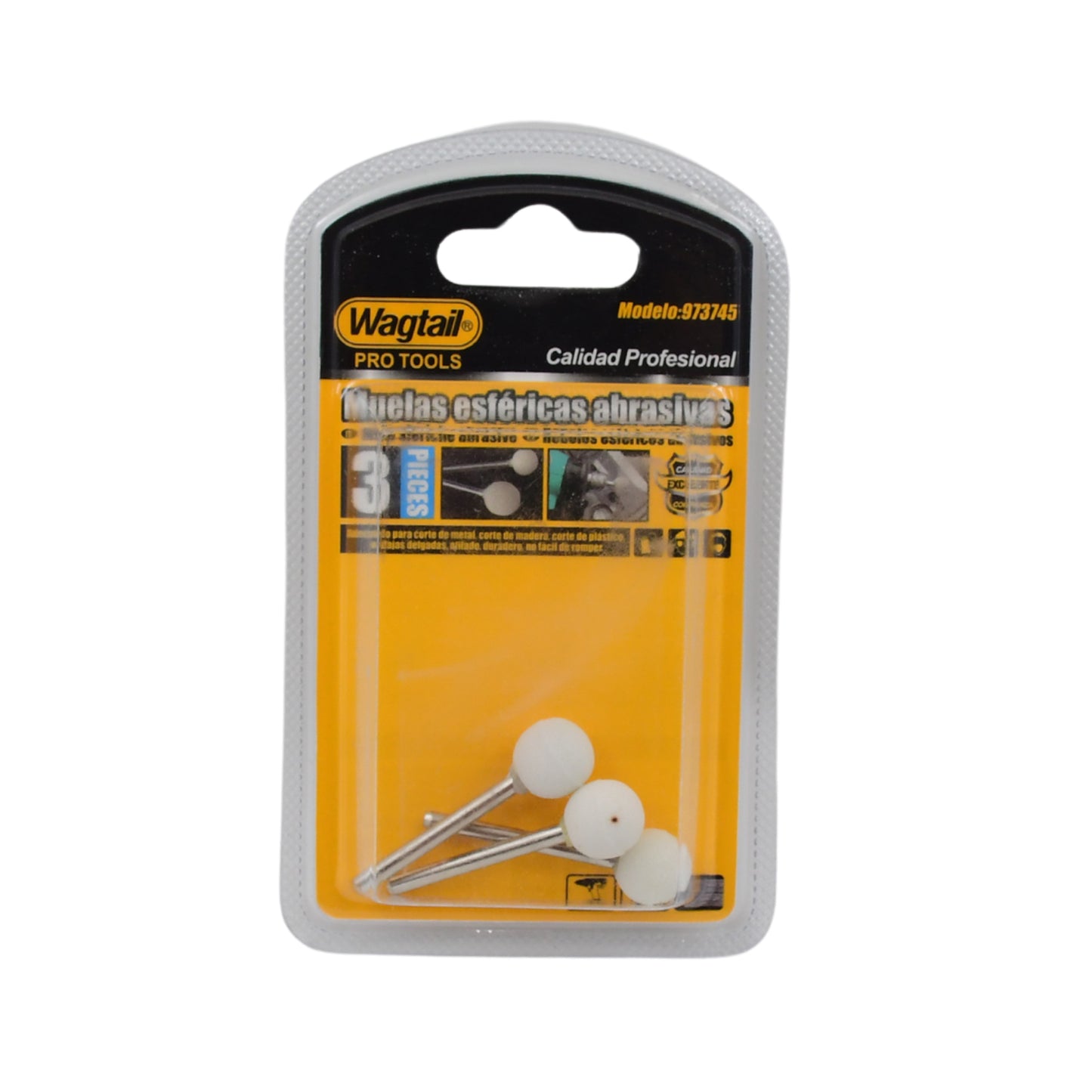 Abrasive Mounted Grinding Stone Spherical Head Wheel Abrasive Tools (3 Pcs) - Happy Price - Image 4