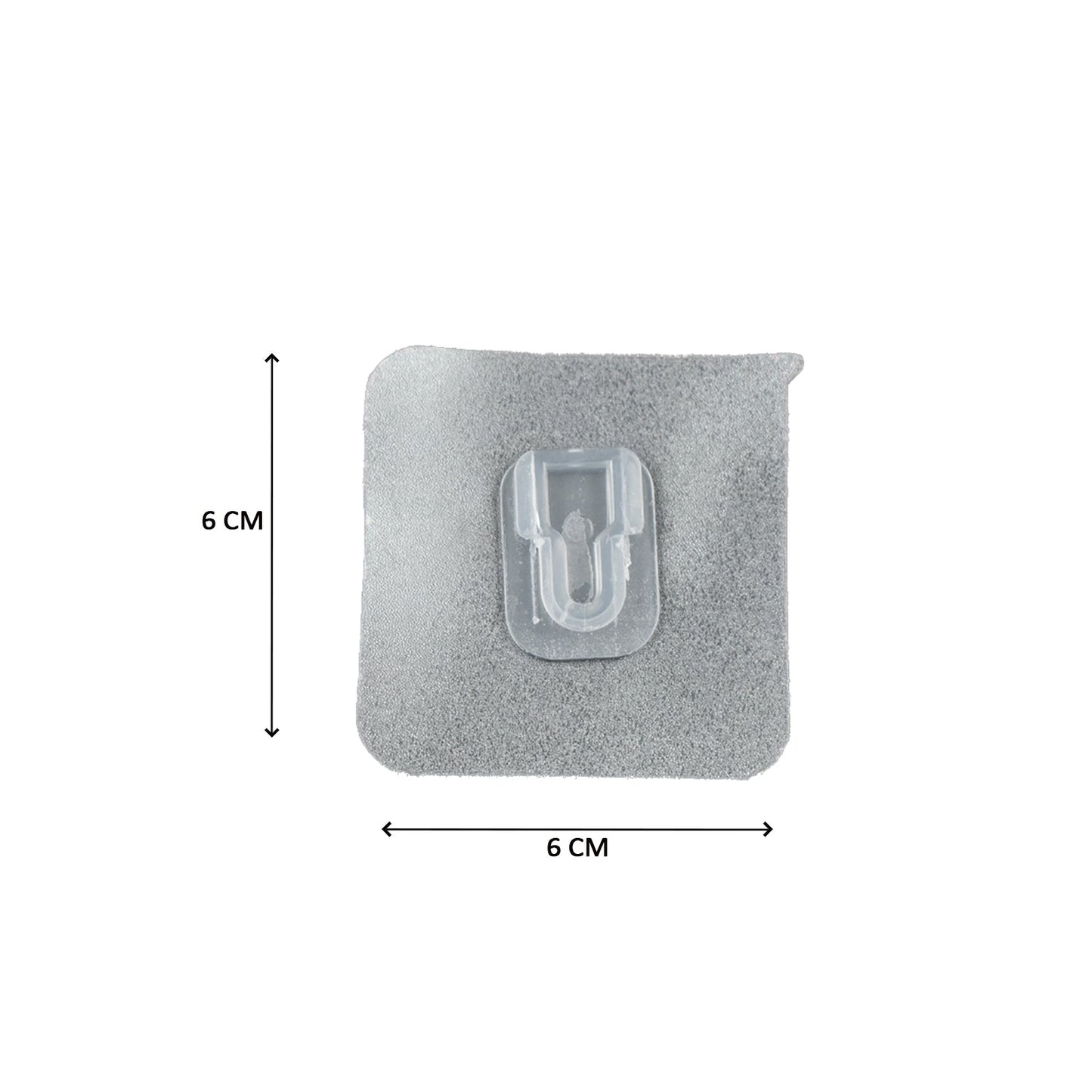 Transparent Adhesive Male Hook Used For Hanging Various Types Of Items (1pc) - Happy Price - Image 4