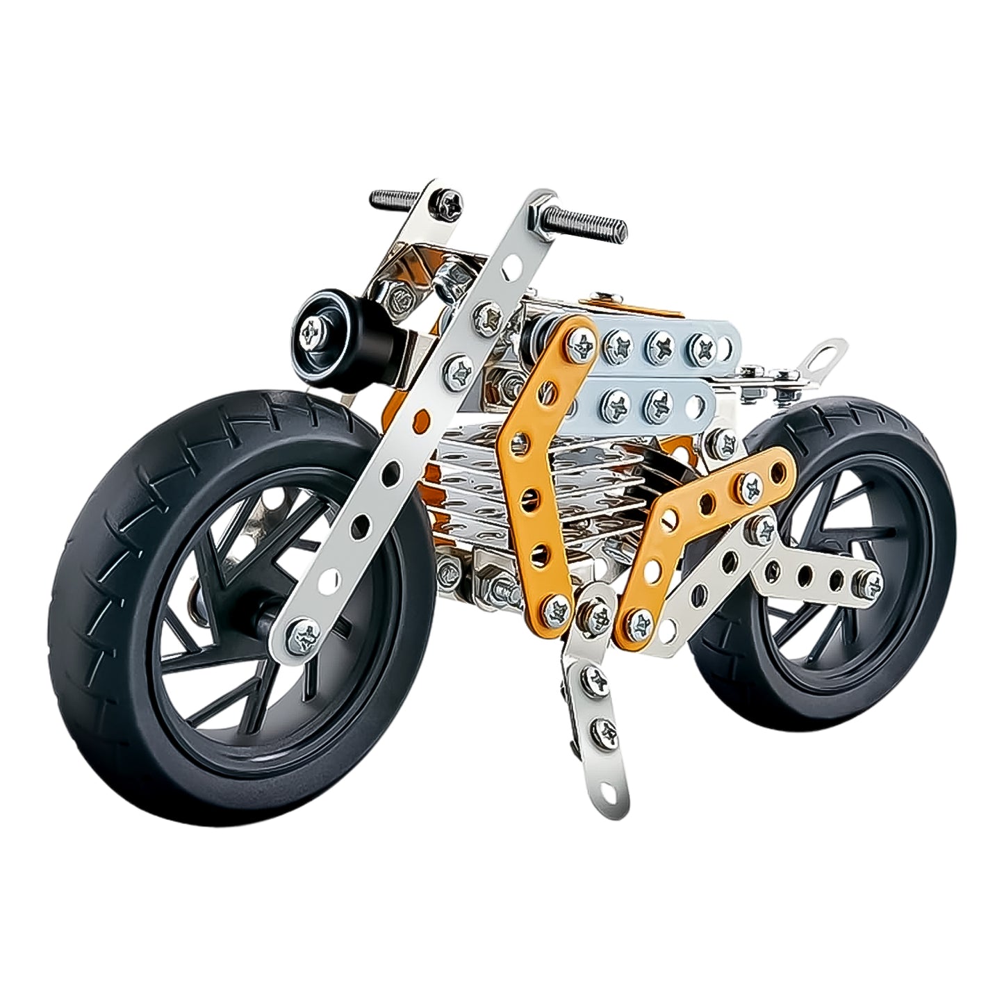 Metal Diy Bike Building Blocks For Kids (Bike 162 Pc Of Bike Tool  1 Set) - Happy Price - Image 6