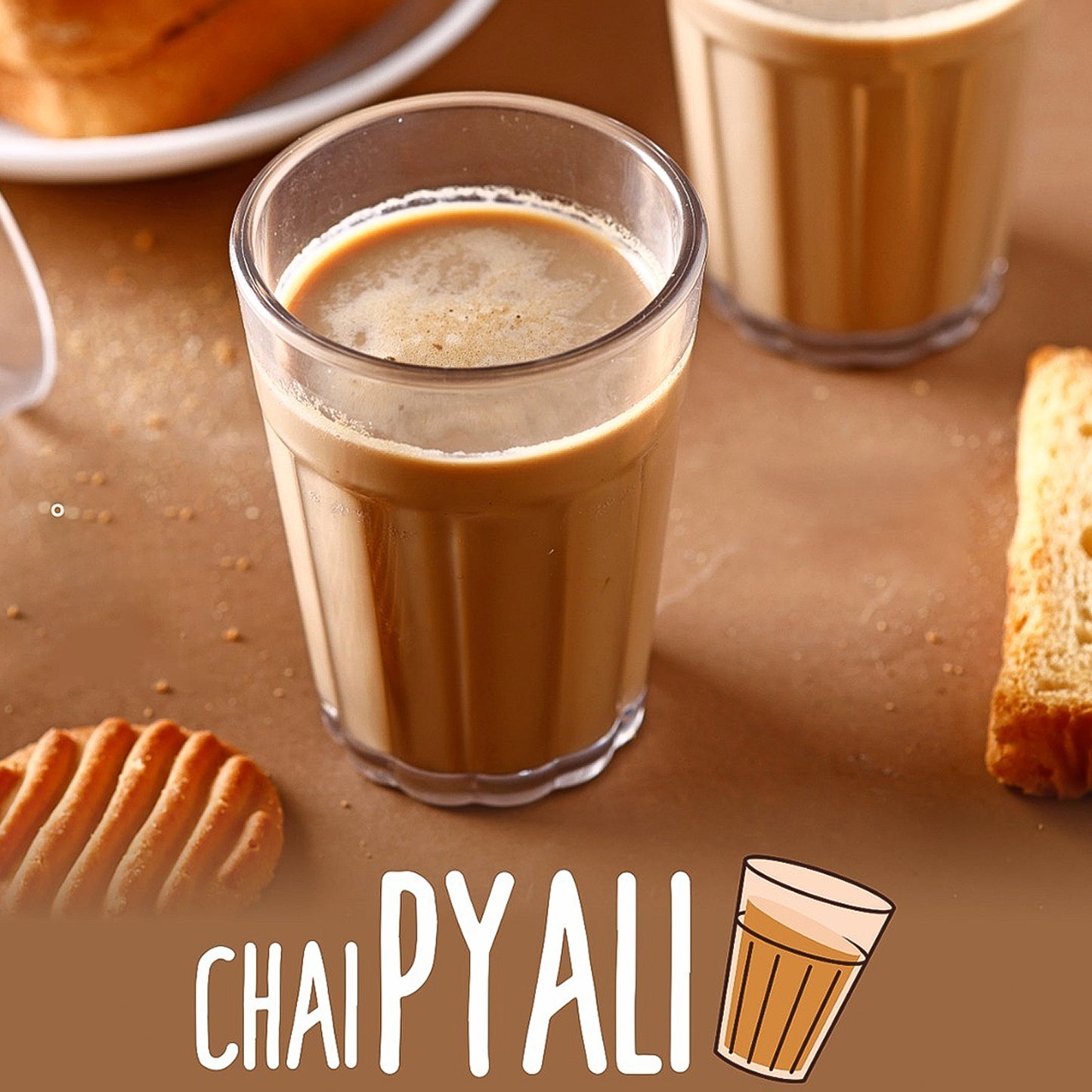 Supermom Traditional Cutting Chai Pyali Set (70ml  6 Pc) - Happy Price - Image 6