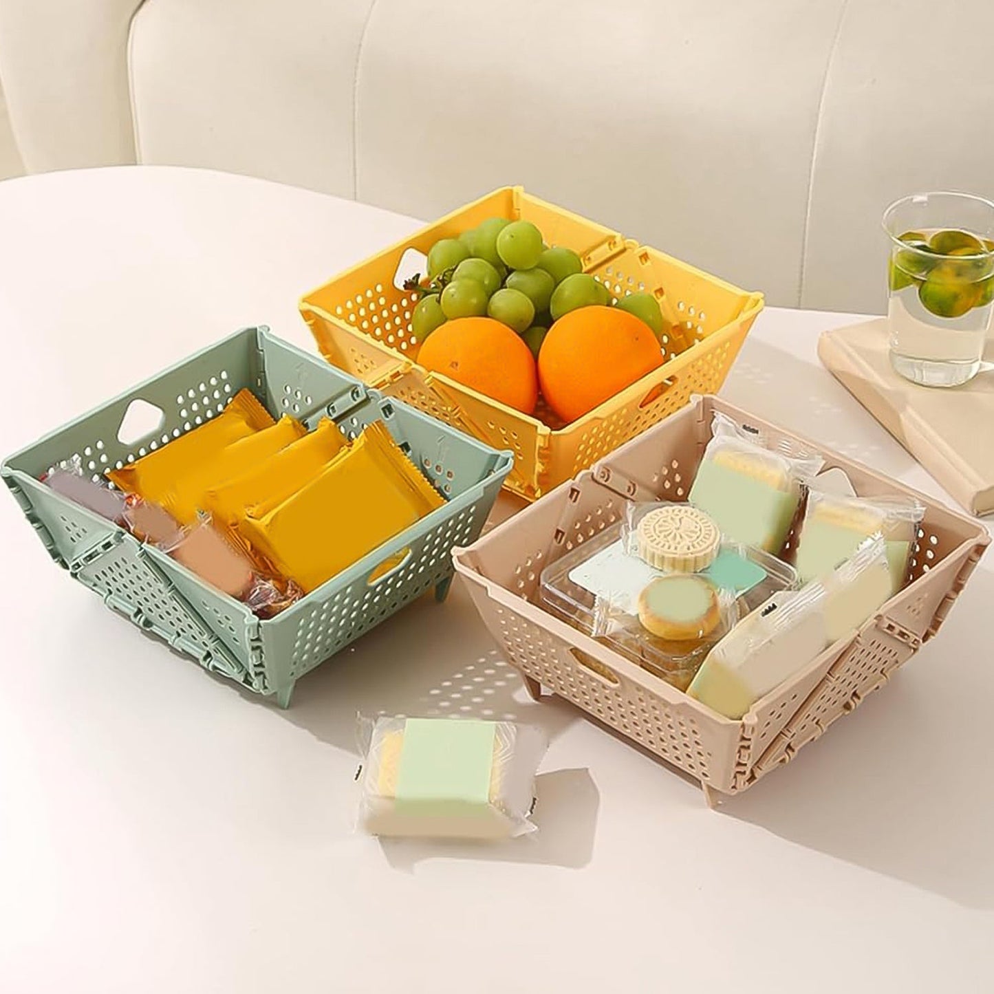 Storage Basket Box With Holes Ventilated Design (2320 Cm  1 Pc) - Happy Price - Image 3