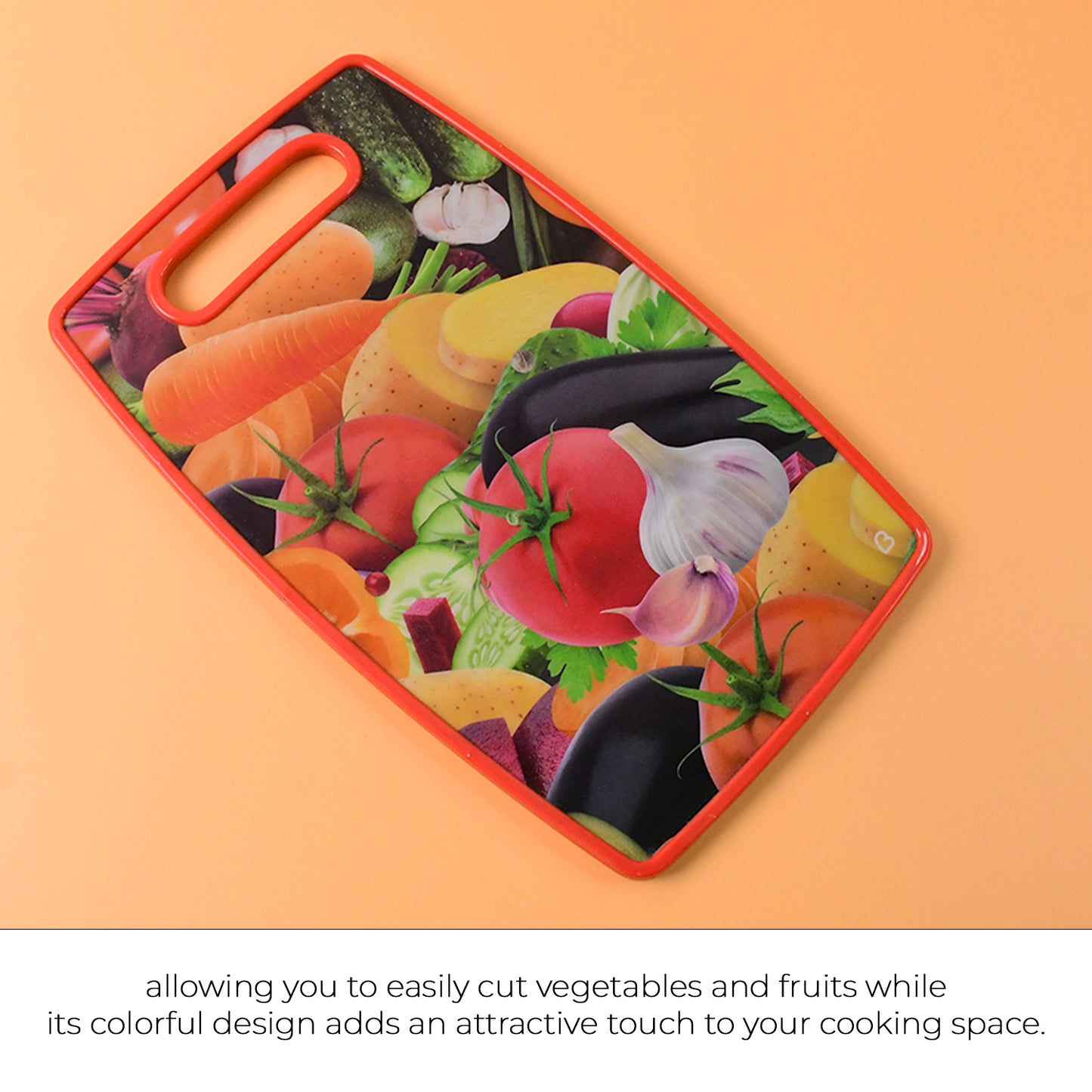 Durable Multipurpose Chopping Board with Handle - 36x22 cm Kitchen Prep Surface (1 Pc) - Happy Price - Image 4
