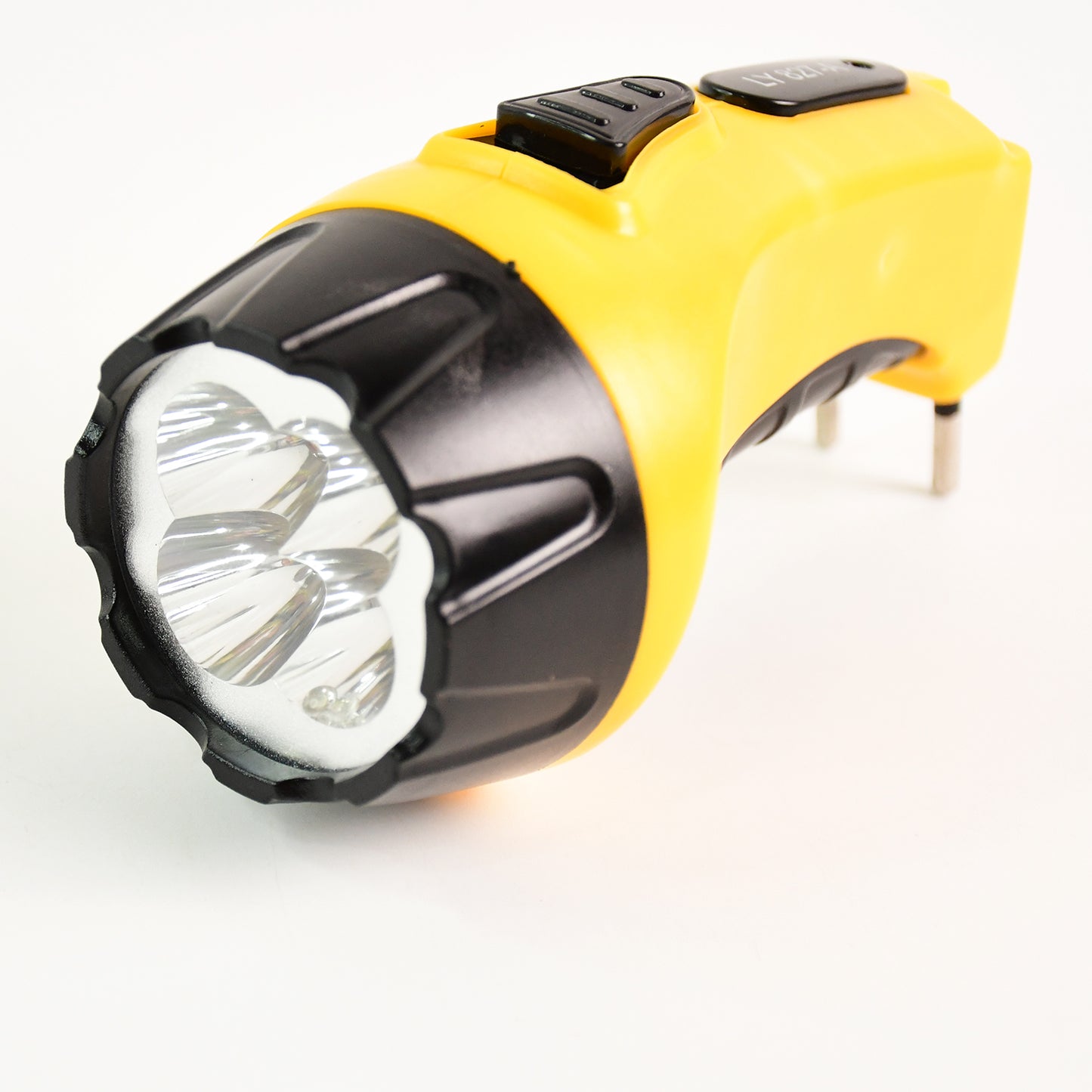 Rechargeable Led Torch Flashlight  High-power Handheld Emergency Light With Built-in Plug - Happy Price - Image 4