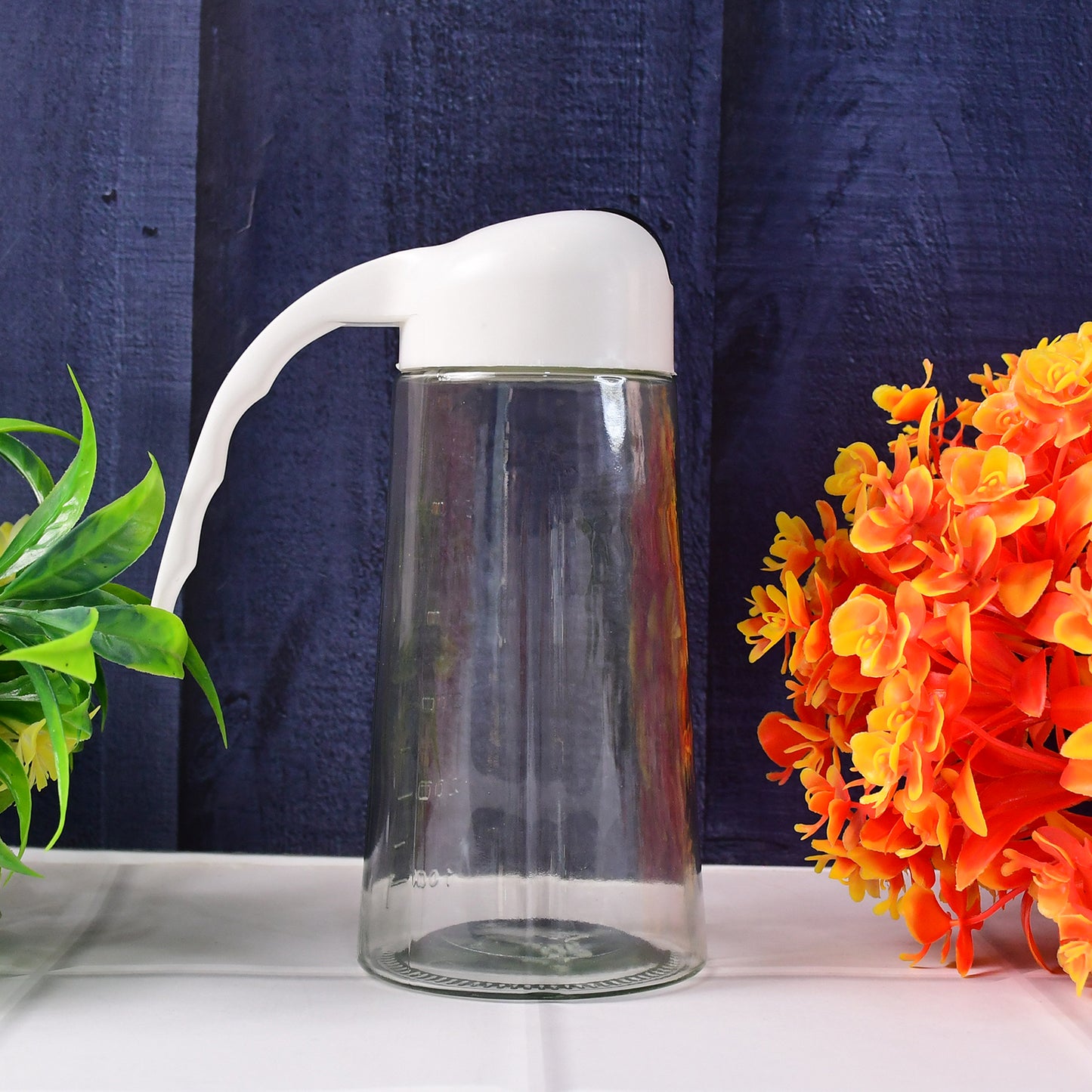Automatic Glass Oil Dispenser Bottle - 630ml Kitchen Pourer