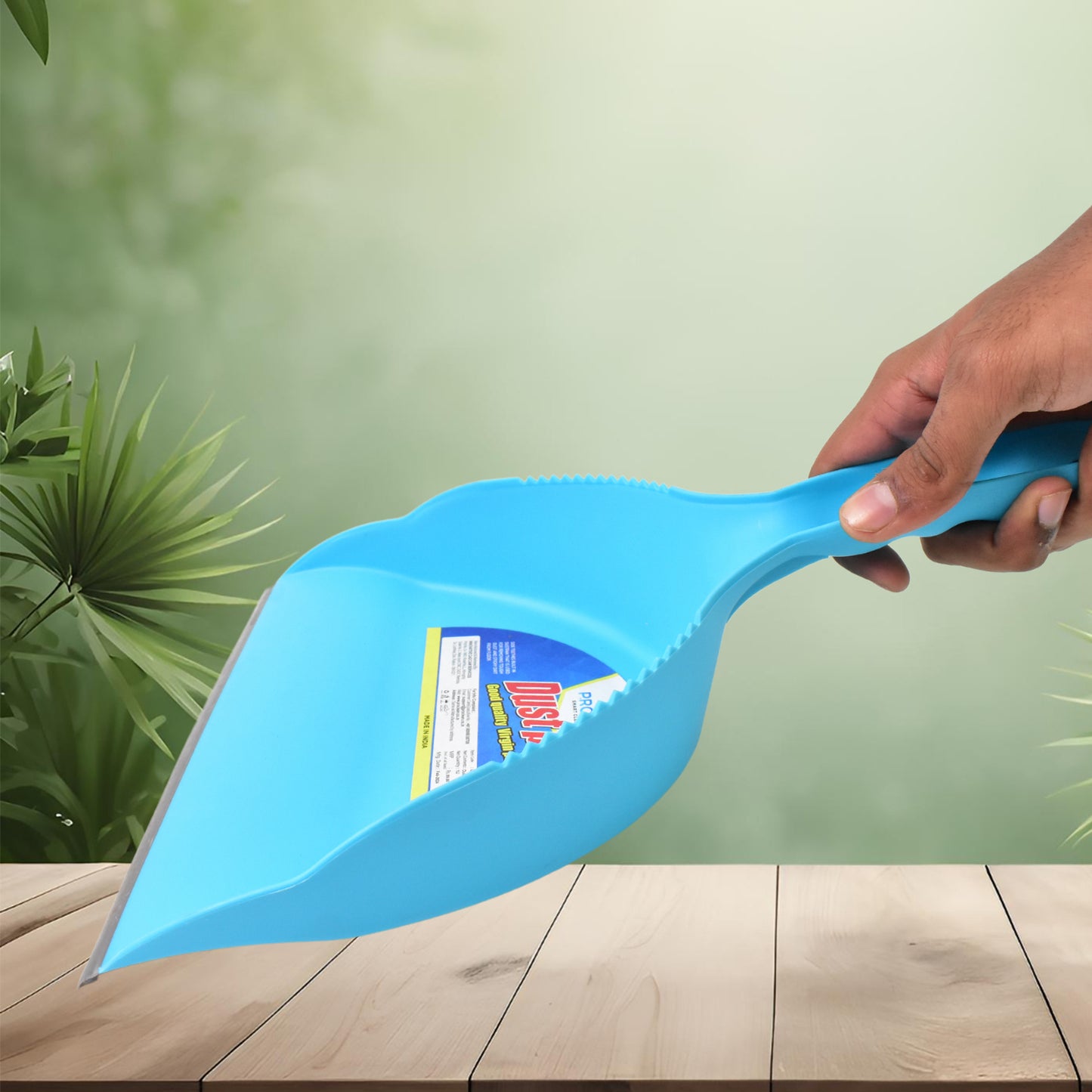 Heavy Plastic Dustpan With Handle (1 Pc) - Happy Price - Image 5