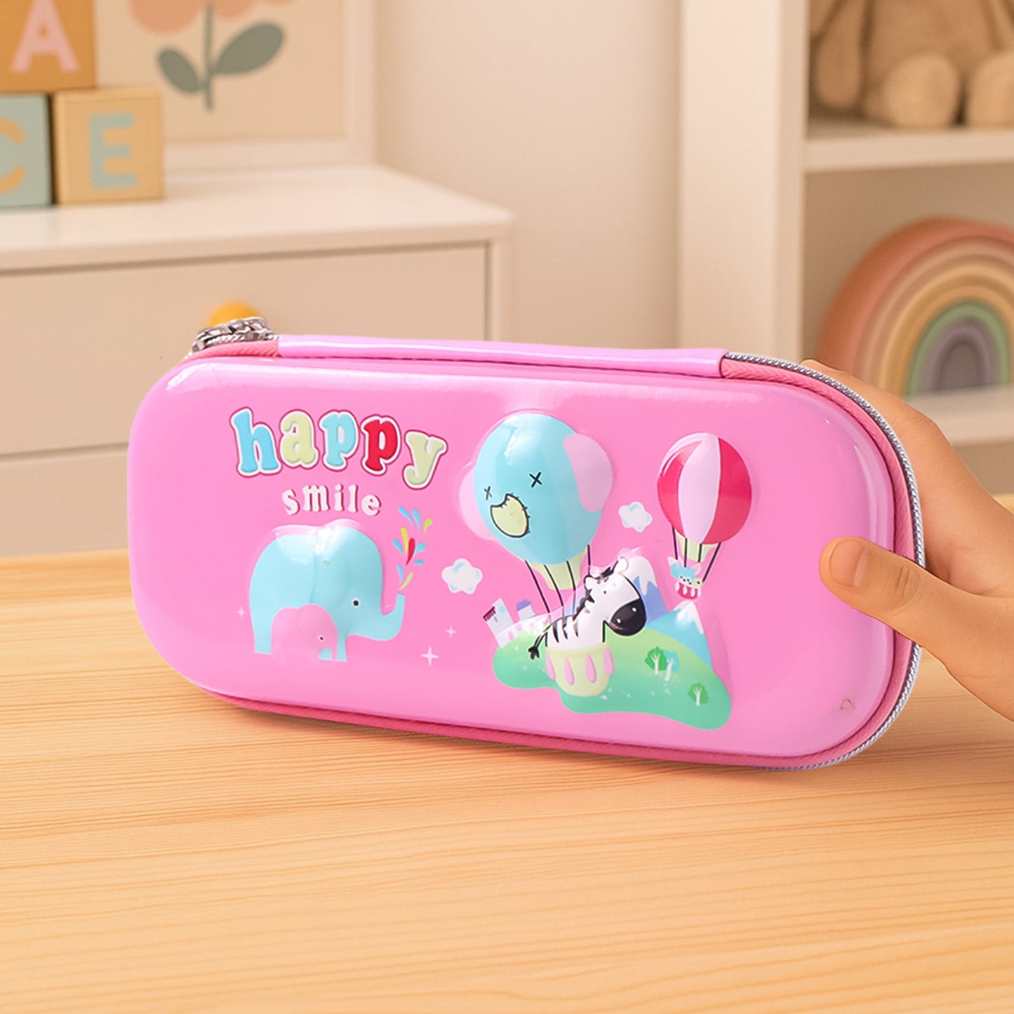 Kids Cartoon Printed Pencil Case (1 Pc) - Happy Price - Image 3
