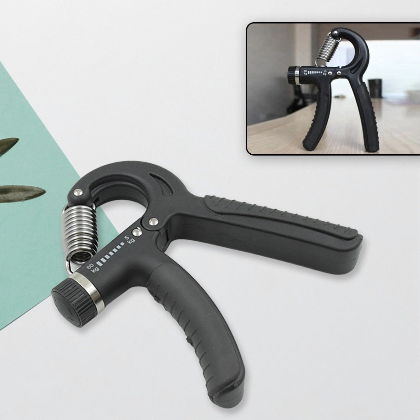 Adjustable Hand Grip Strengthener for Fitness & Muscle Recovery (1 Pc)