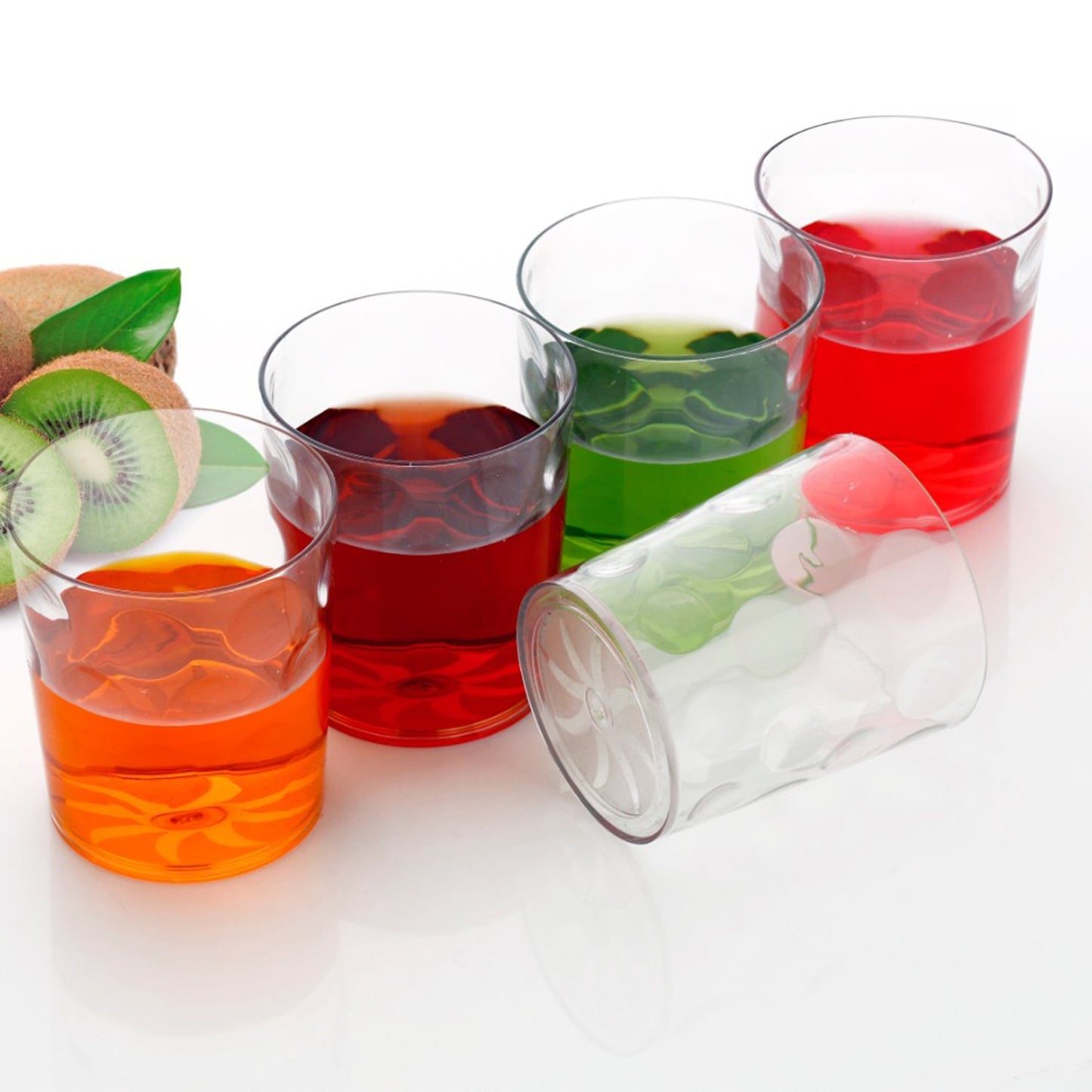 Multi Purpose Unbreakable Drinking Glass (Set Of 6 Pieces) (300ml) - Happy Price - Image 4