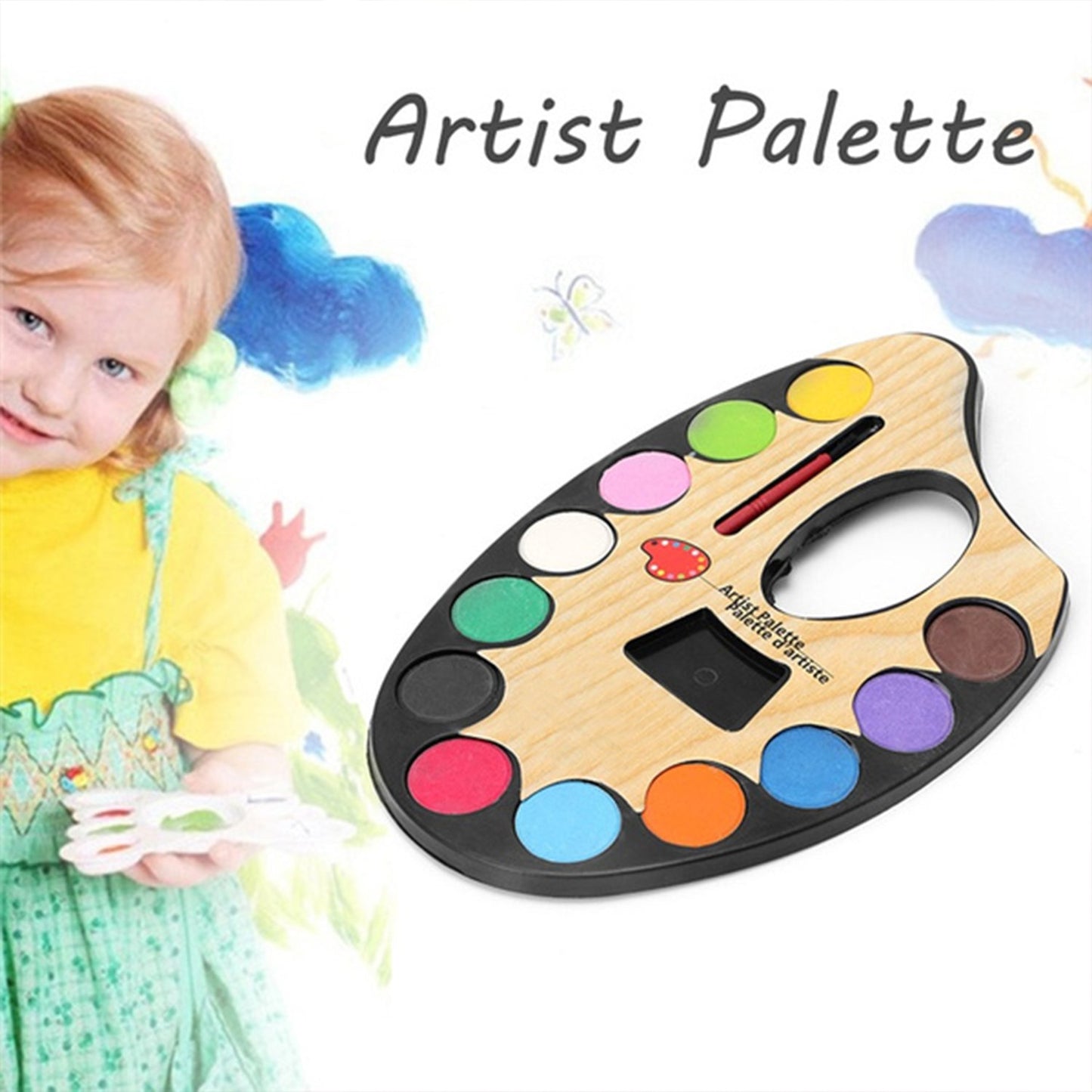 Non-toxic Sketch Painting Watercolor Set - Happy Price - Image 2