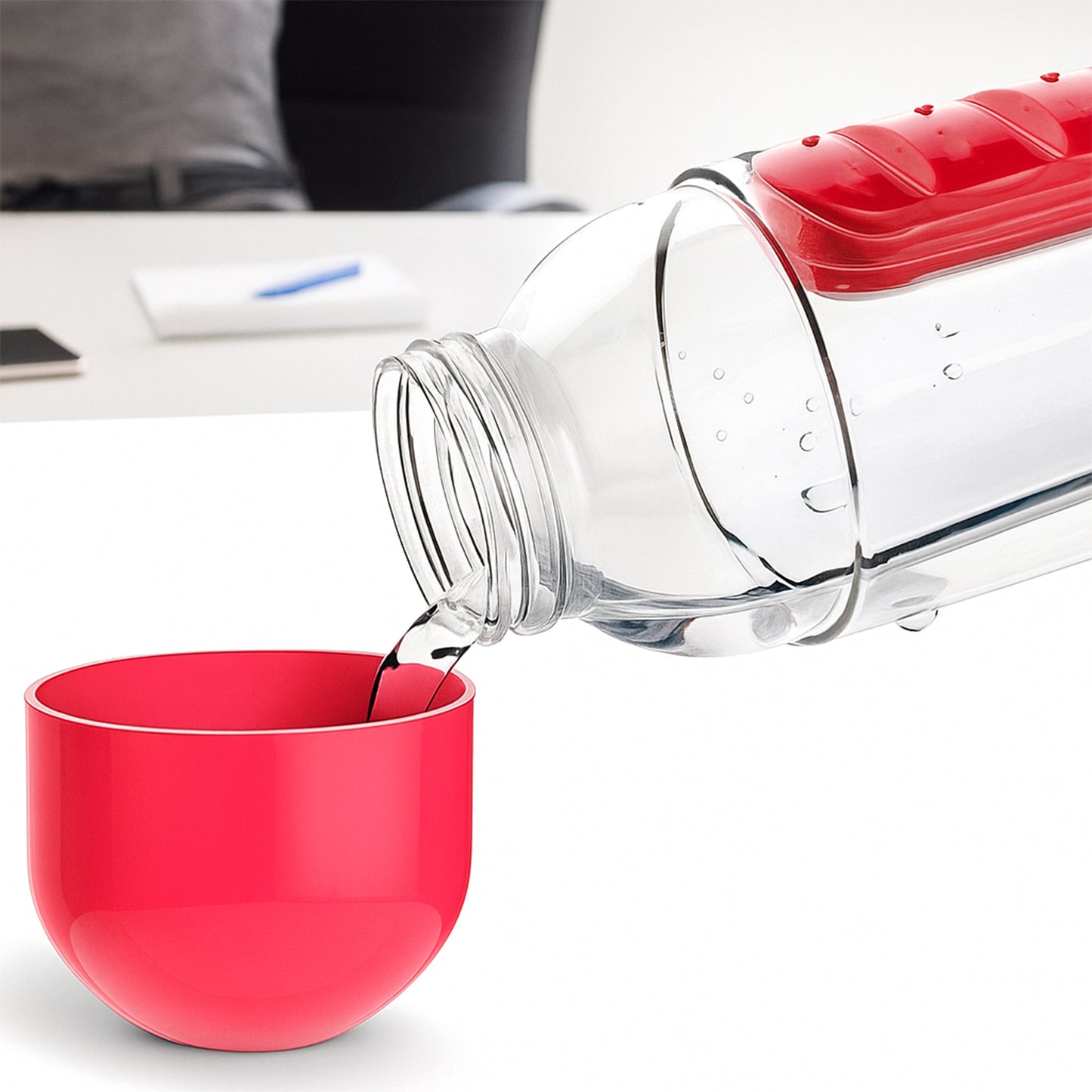 Water Bottle With Built-in 7-day Pill Organizer Approx 900ml (1 Pc) - Happy Price - Image 7