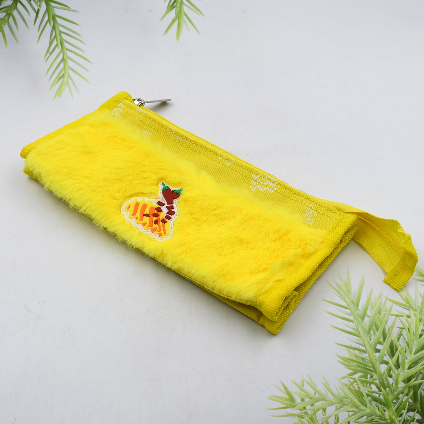Smart Design Solid Colour Double Pocket Large Capacity With Zipper Reusable Multipurpose Washable Pouch Pen Pencil Stationary Case Travel Boys  Girls Pouch With Zip For Travel School Stationary (2 Pocket) - Happy Price - Image 5