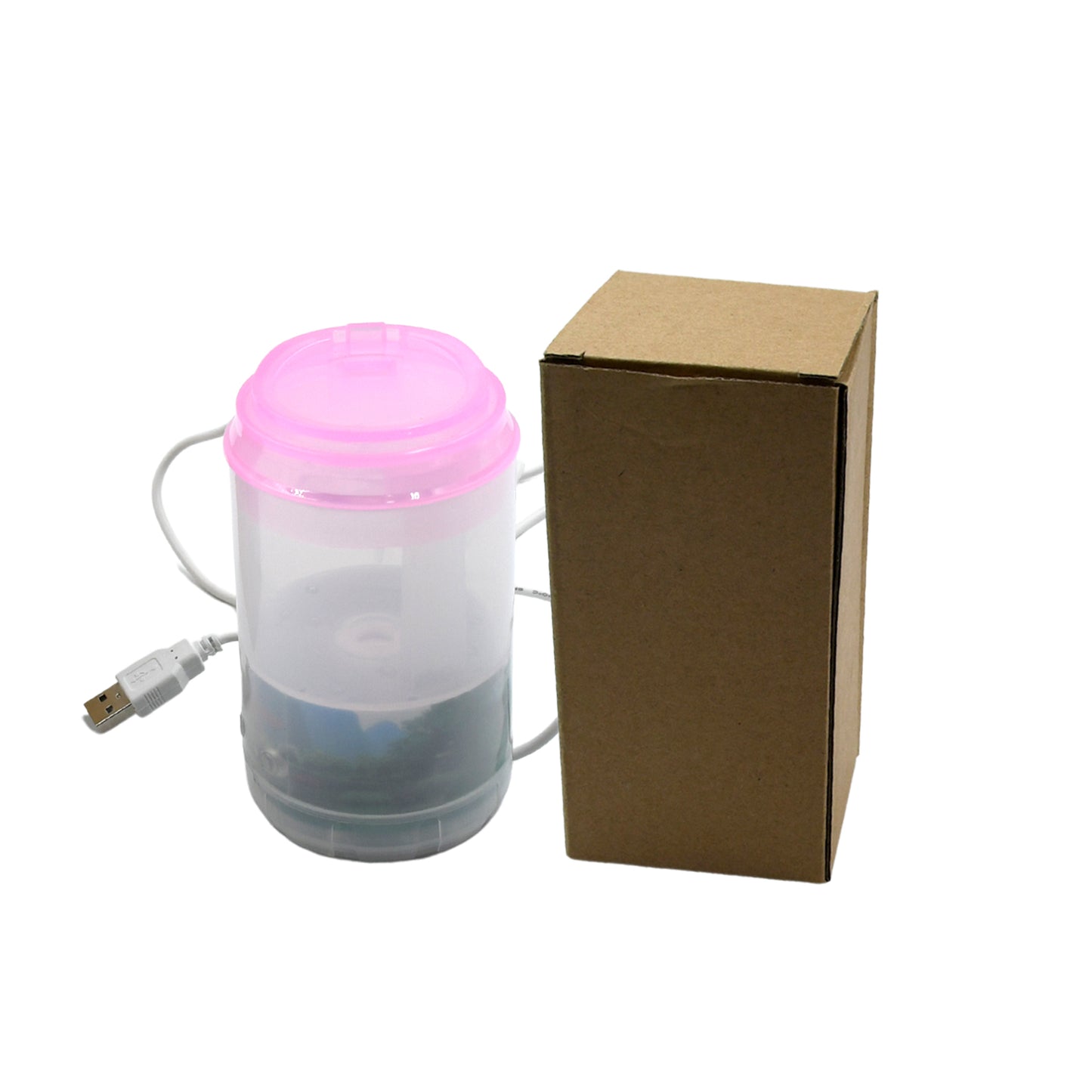 Portable Cool Mini Humidifier  Usb Power Supply  Air Humidifier Mini Air Humidifier Can Add Essential Oil Suitable For Study Room Bedroom Baby Room Office Car - Happy Price - Image 3